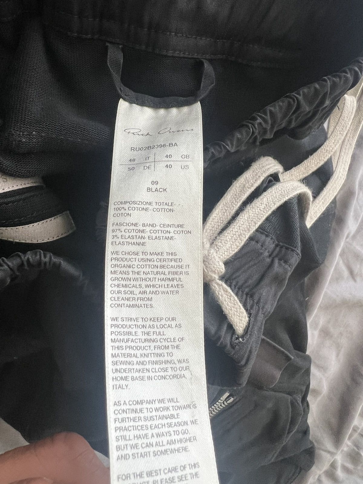 Rick Owens FW22 Rick Owens Mastadon Sweats Size US 40 / EU 56 - 4 Thumbnail