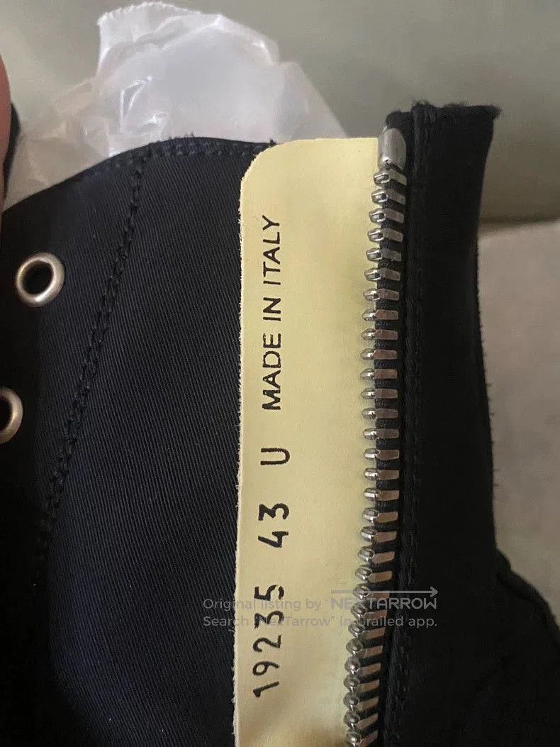 Rick Owens Rick Owens High-Top Sneakers with Platform Sole. Size US 10 / EU 43 - 6 Thumbnail