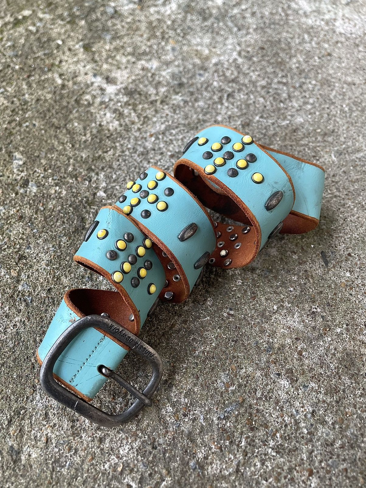 If Six Was Nine × Japanese Brand × KMRii Y2K Studded leather