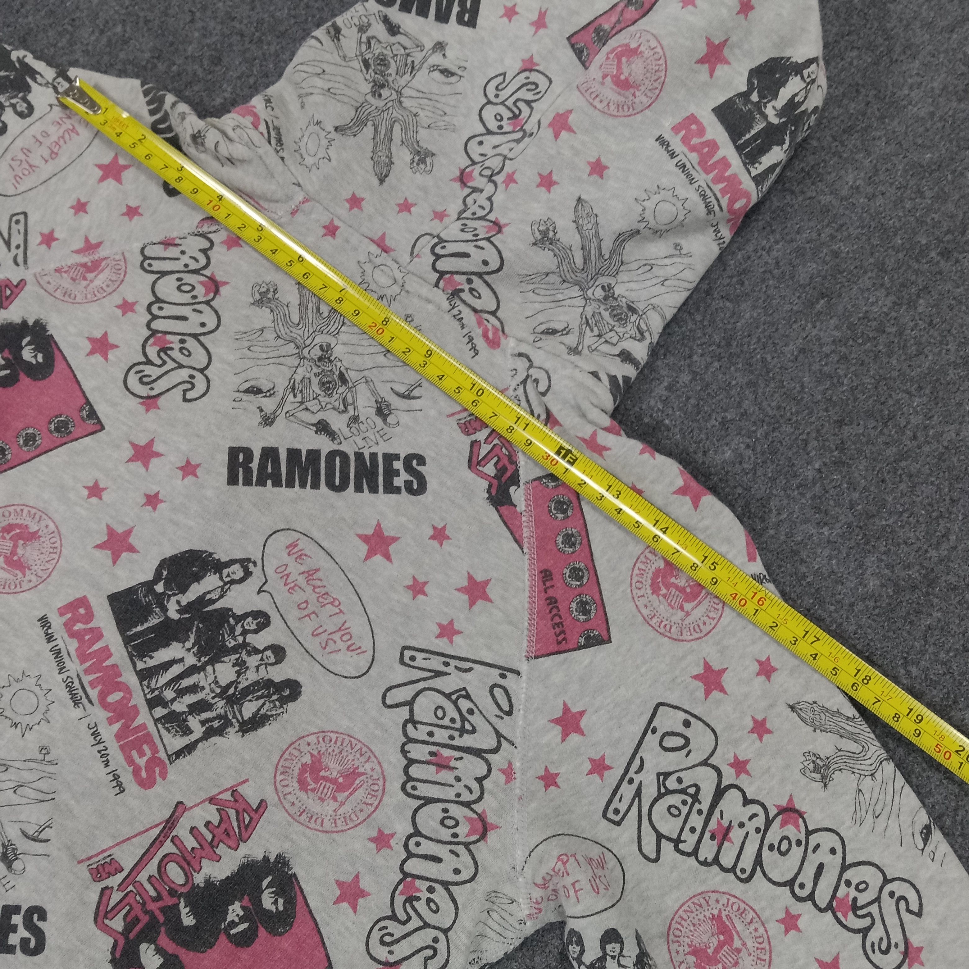 Band Tees Hysteric Glamour X Ramones Japanese Brand Hoodies Size XS / US 0-2 / IT 36-38 - 8 Thumbnail