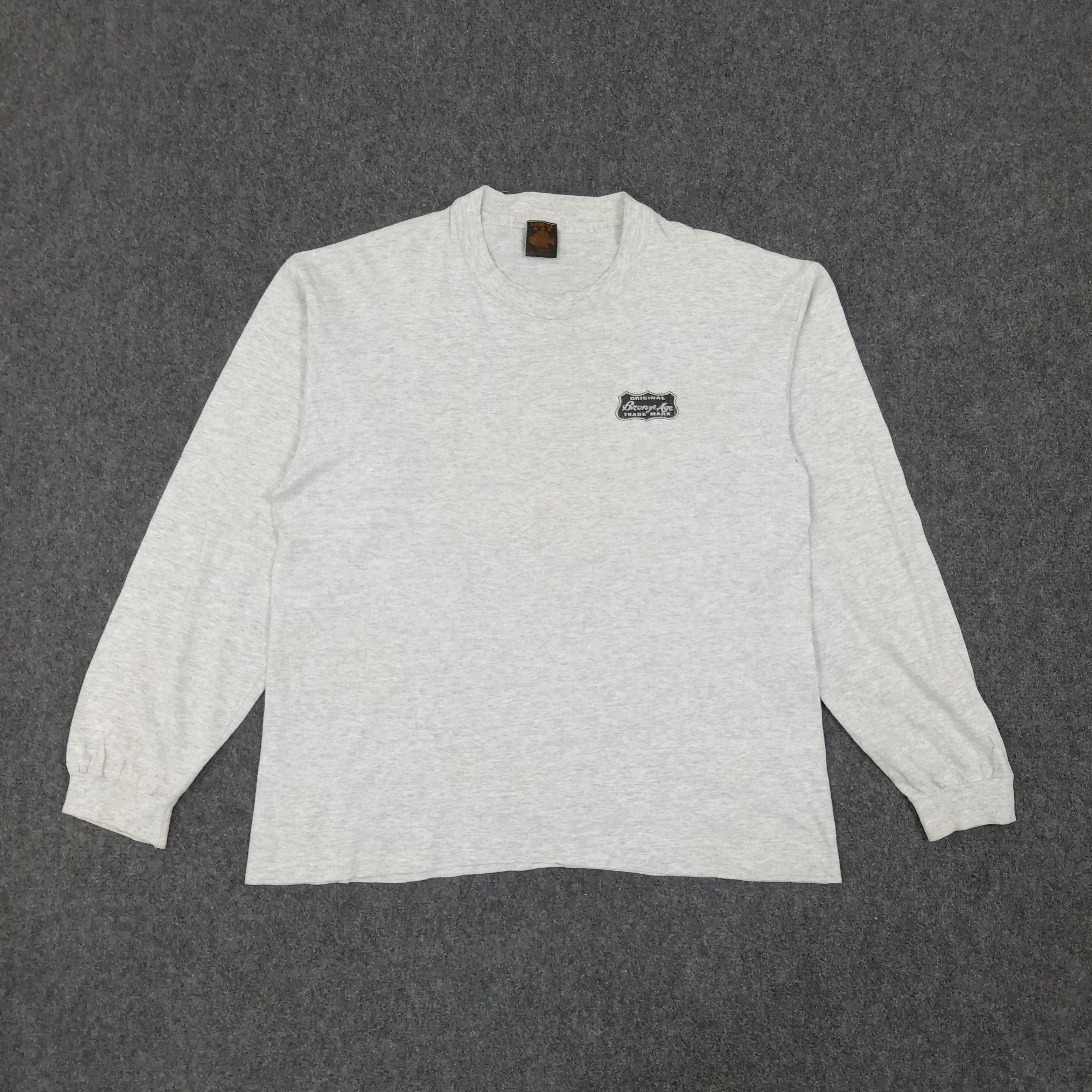 Vintage Vintage 90's Bronze Age Surfing Style Long Sleeve Tshirt Size US L / EU 52-54 / 3 - 5 Thumbnail