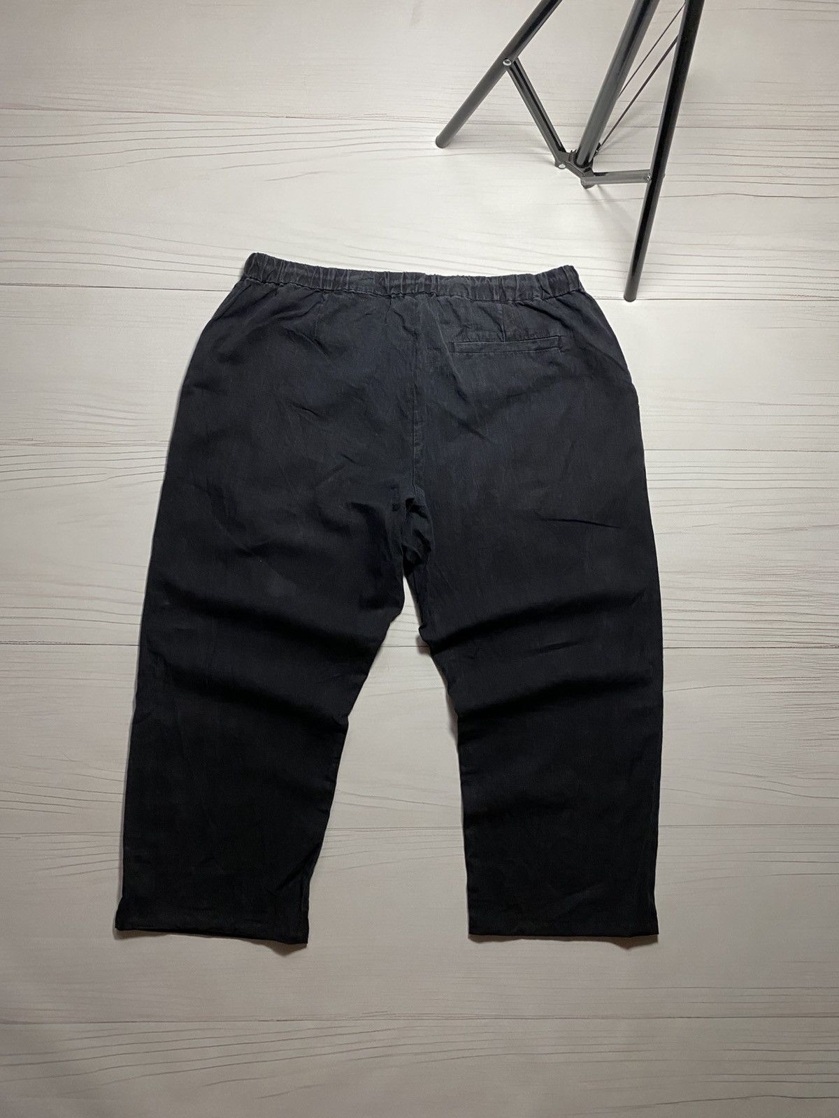Dries Van Noten Dries Van Noten linen designer cropped pants Size 26" / US 2 / IT 38 - 2 Thumbnail