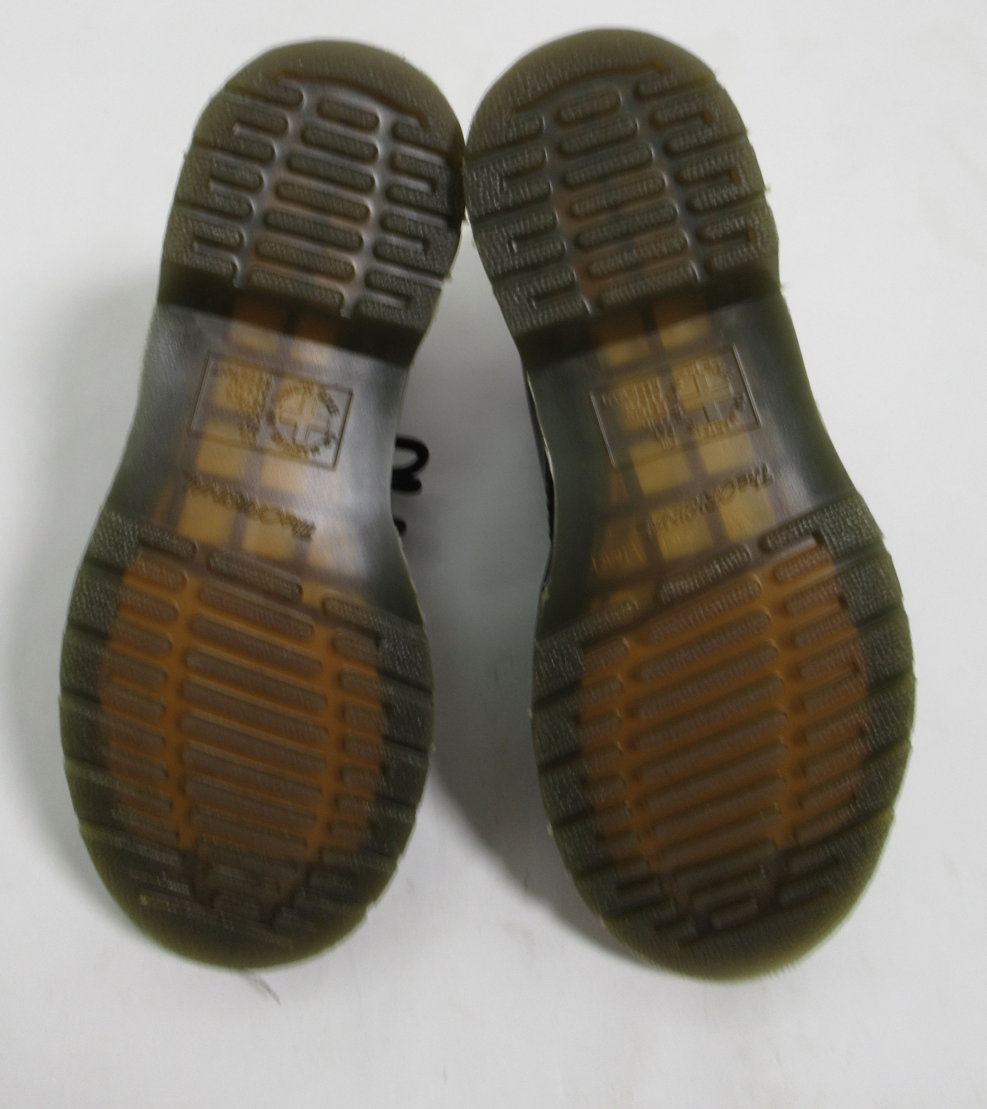 Dr. Martens Dr Martens 1460 Rainbow Patent Lace Up Boots Gunmetal Size US 5 / IT 35 - 7 Thumbnail