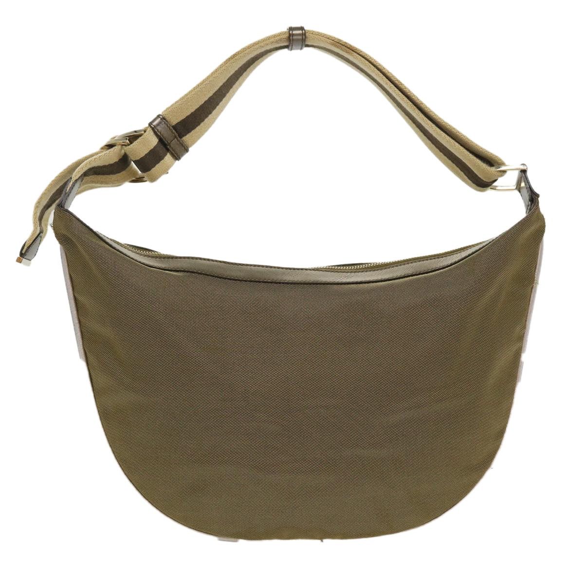 Gucci GUCCI Sherry Line Shoulder Bag Canvas Gold Size ONE SIZE - 2 Thumbnail
