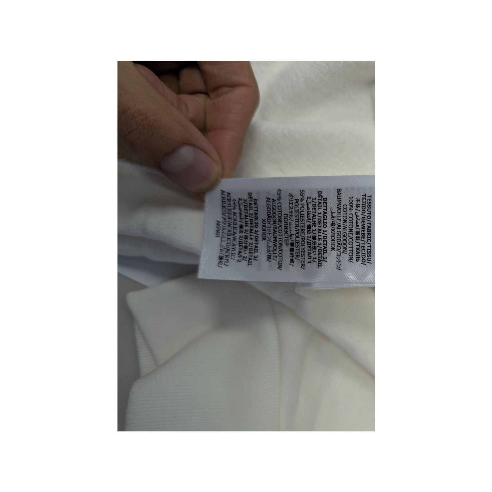 Gucci o1rshd1 Light Felted Cotton Jersey Hoodie Sweatshirt Ivory Size US XL / EU 56 / 4 - 17 Thumbnail