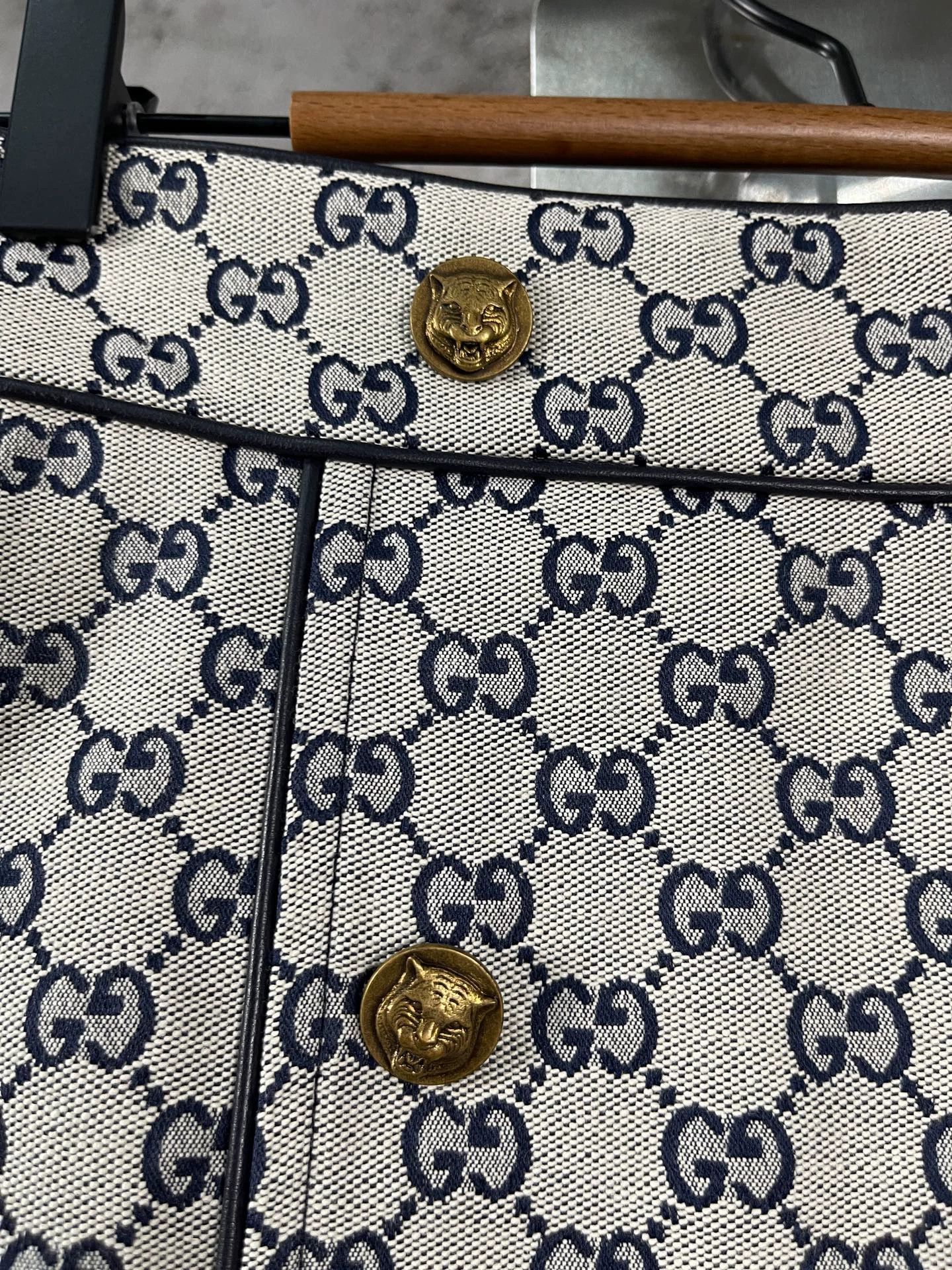 Gucci Gucci GG Allover Print Women's Skirt Size 38 (New) Size 26" / US 2 / IT 38 - 5 Thumbnail