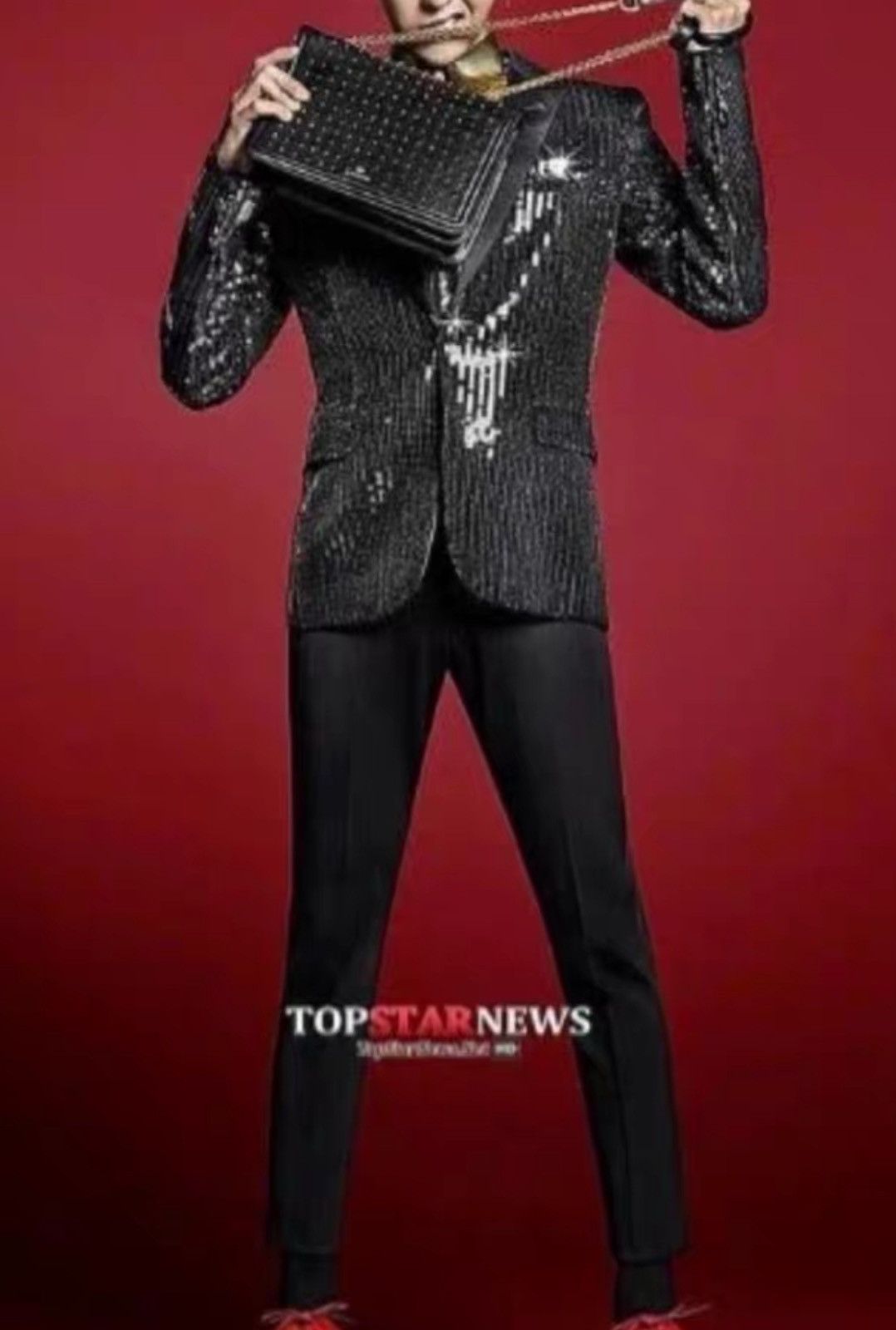 Saint Laurent Paris Saint Laurent SLP 2013FW Black Scale Smoking Jacket Size S / US 4 / IT 40 - 9 Thumbnail