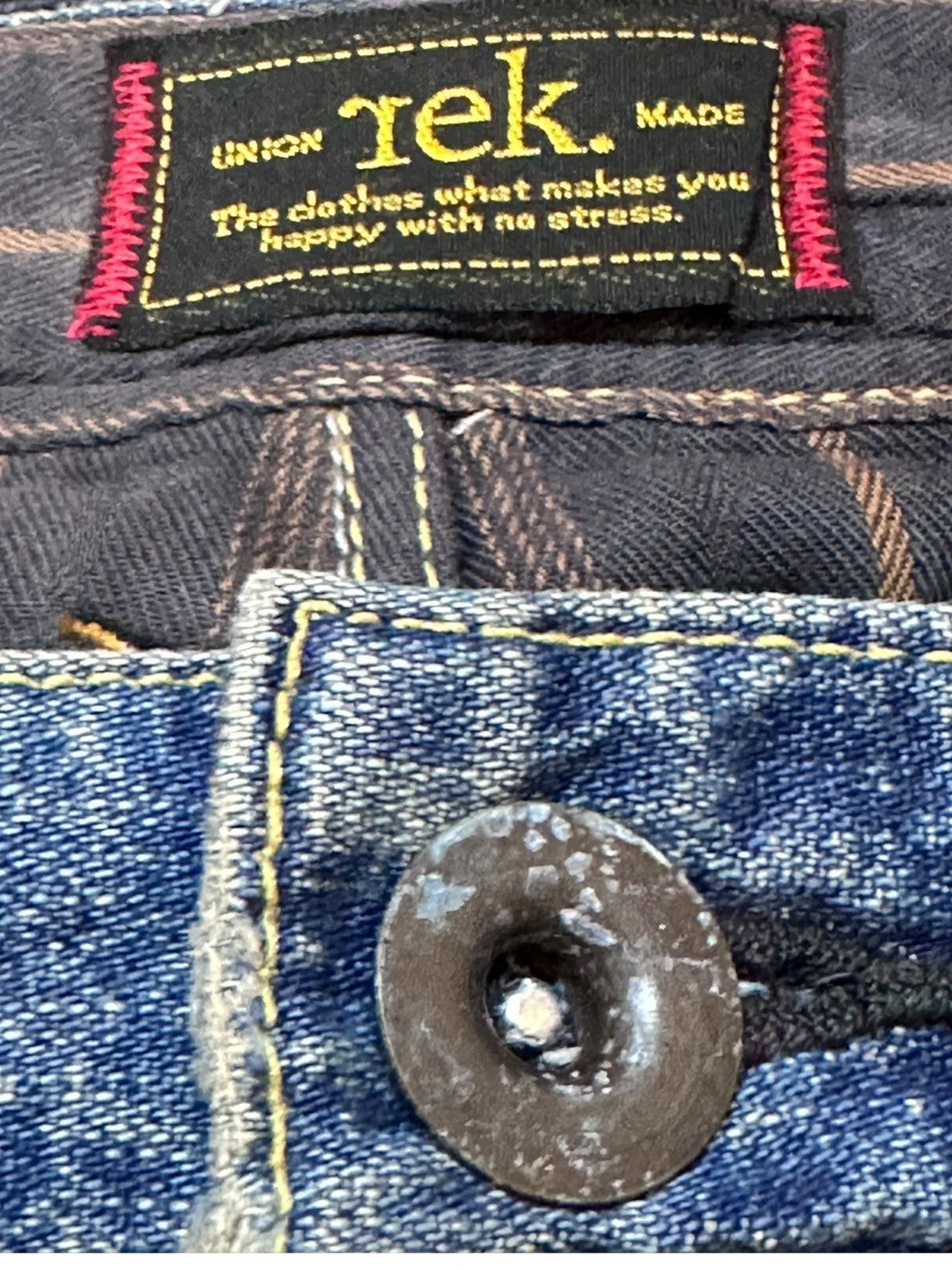 Ekam Vintage Rek Baggy Mudwash Cargo Denim Size US 31 - 8 Thumbnail