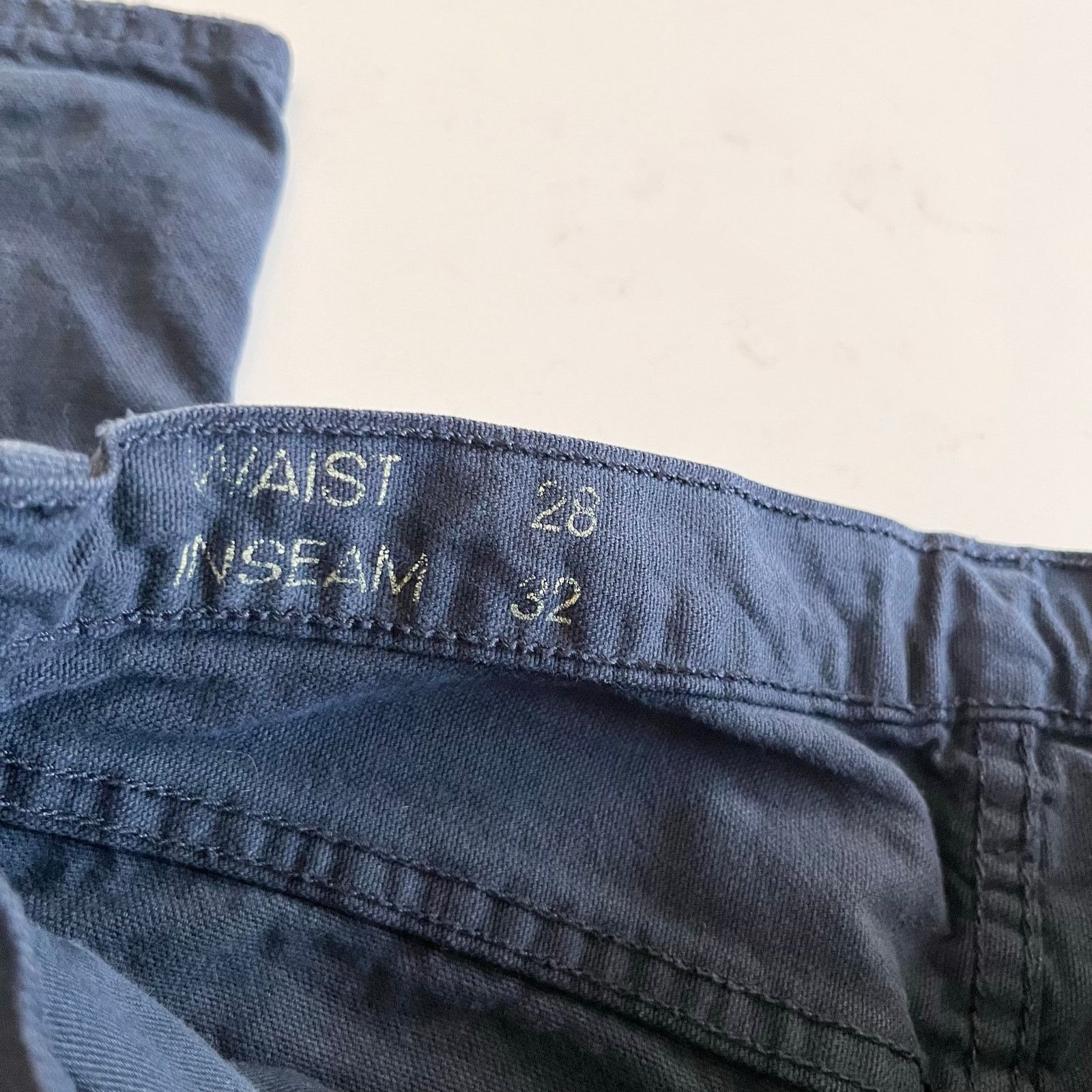 Club Monaco Club Monaco Mens Dark Blue Wash Slim Fit Denim Pants 28x30 Size US 28 / EU 44 - 3 Thumbnail