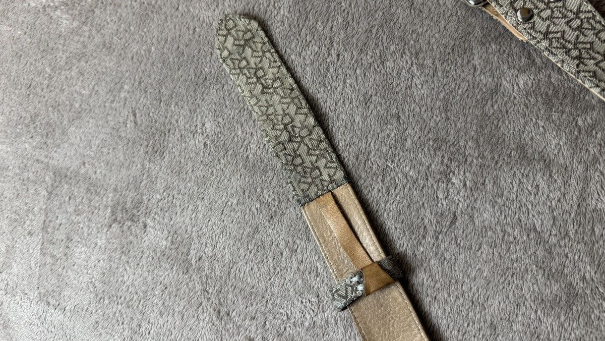 Japanese Brand Vintage DKNY Leather Belt Waist dior ysl gucci y2k grunge Size ONE SIZE - 4 Thumbnail