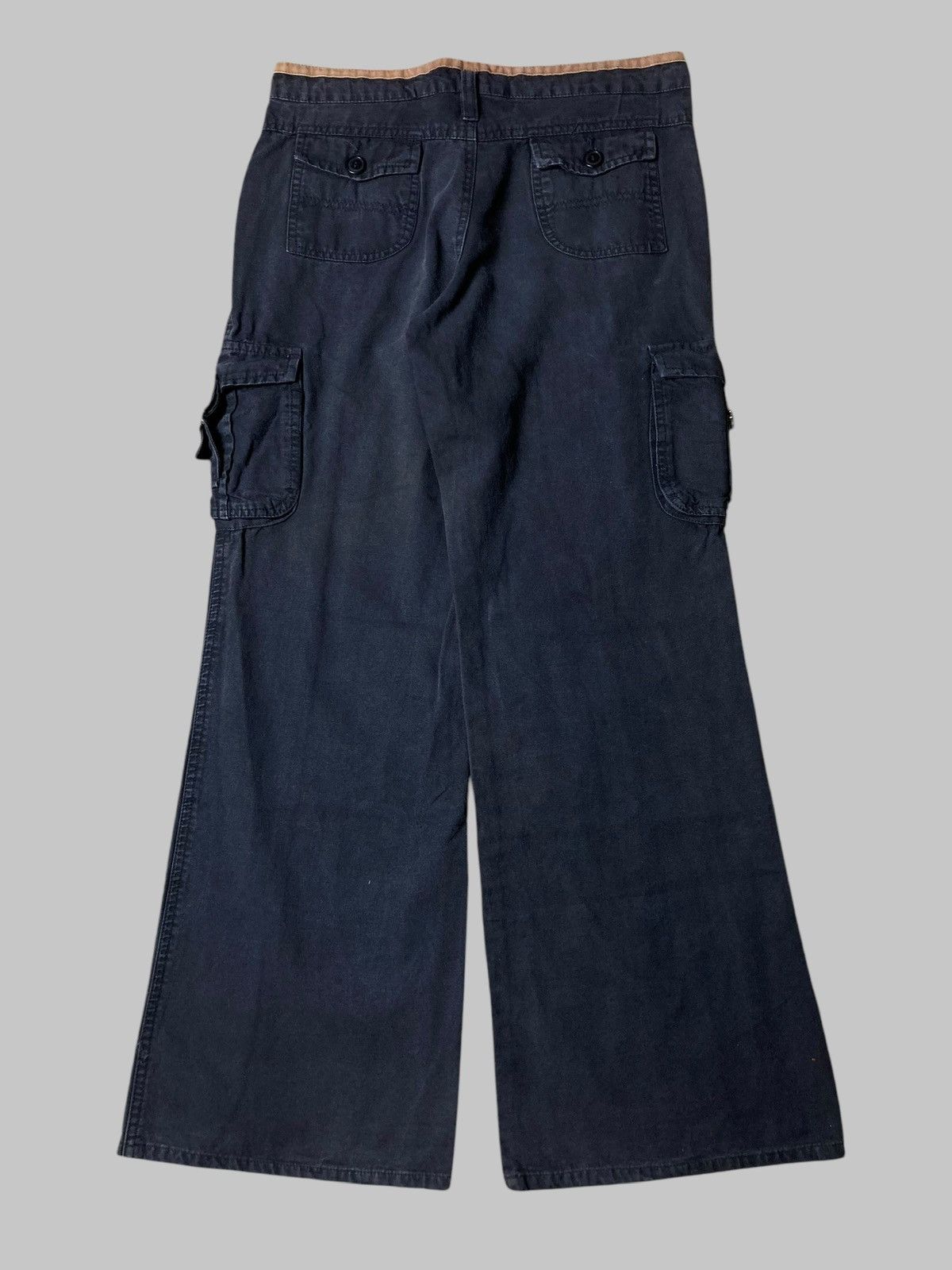 Hysteric Glamour × Japanese Brand BASIC BRAND Cargo Bondage Baggy Wash Pants Size US 28 / EU 44 - 3 Thumbnail