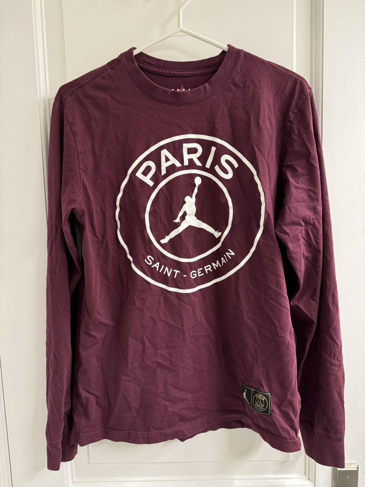 Jordan Brand Jordan x PSG x Long sleeve t shirt medium Size US M / EU 48-50 / 2 - 1 Thumbnail