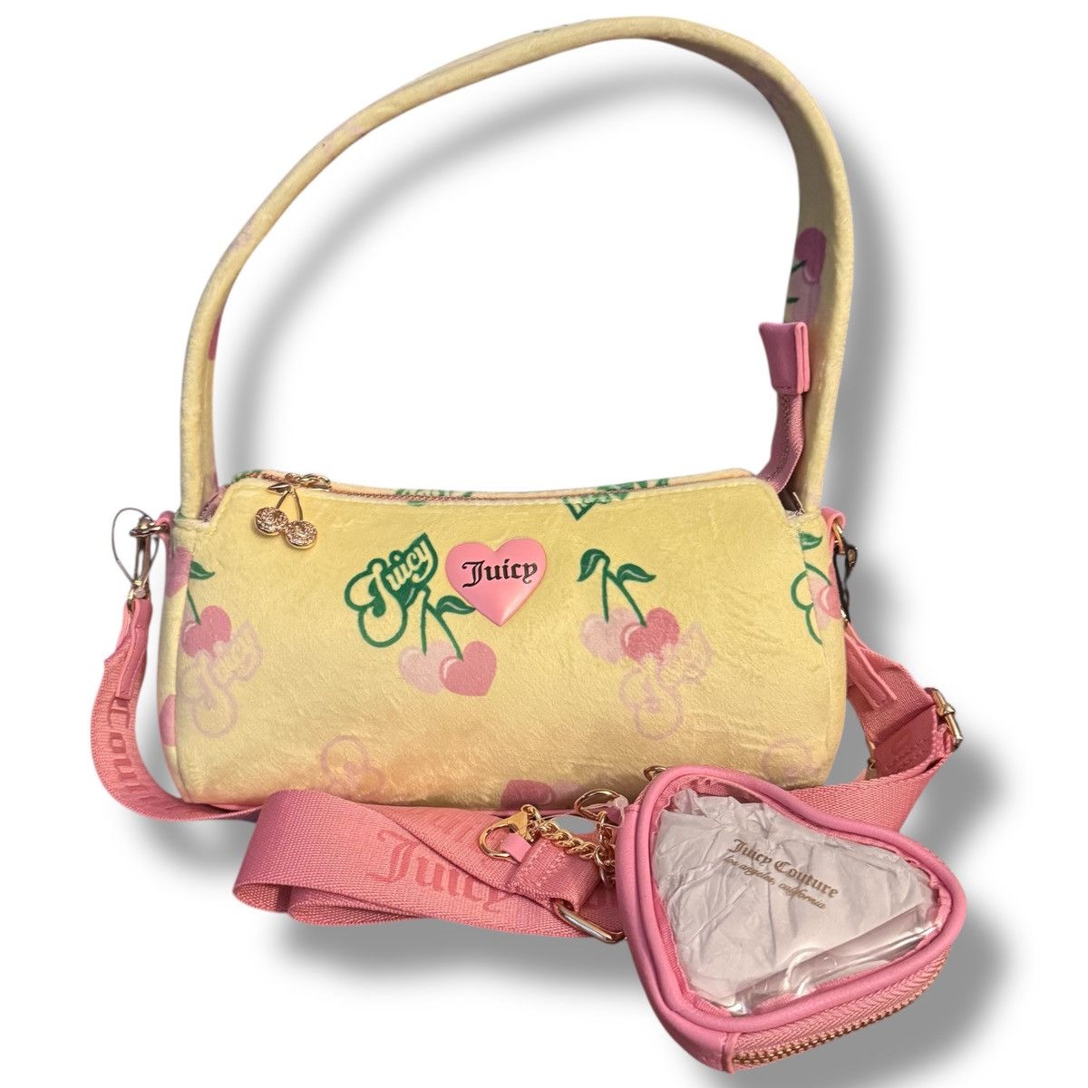 Juicy Couture Juicy Couture Retro Cherry shoulder bag Size ONE SIZE - 1 Thumbnail