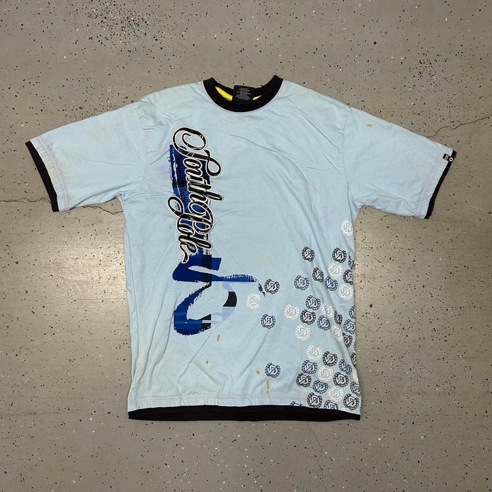 Southpole Y2k south pole blue graphic tee Size US L / EU 52-54 / 3 - 1 Thumbnail