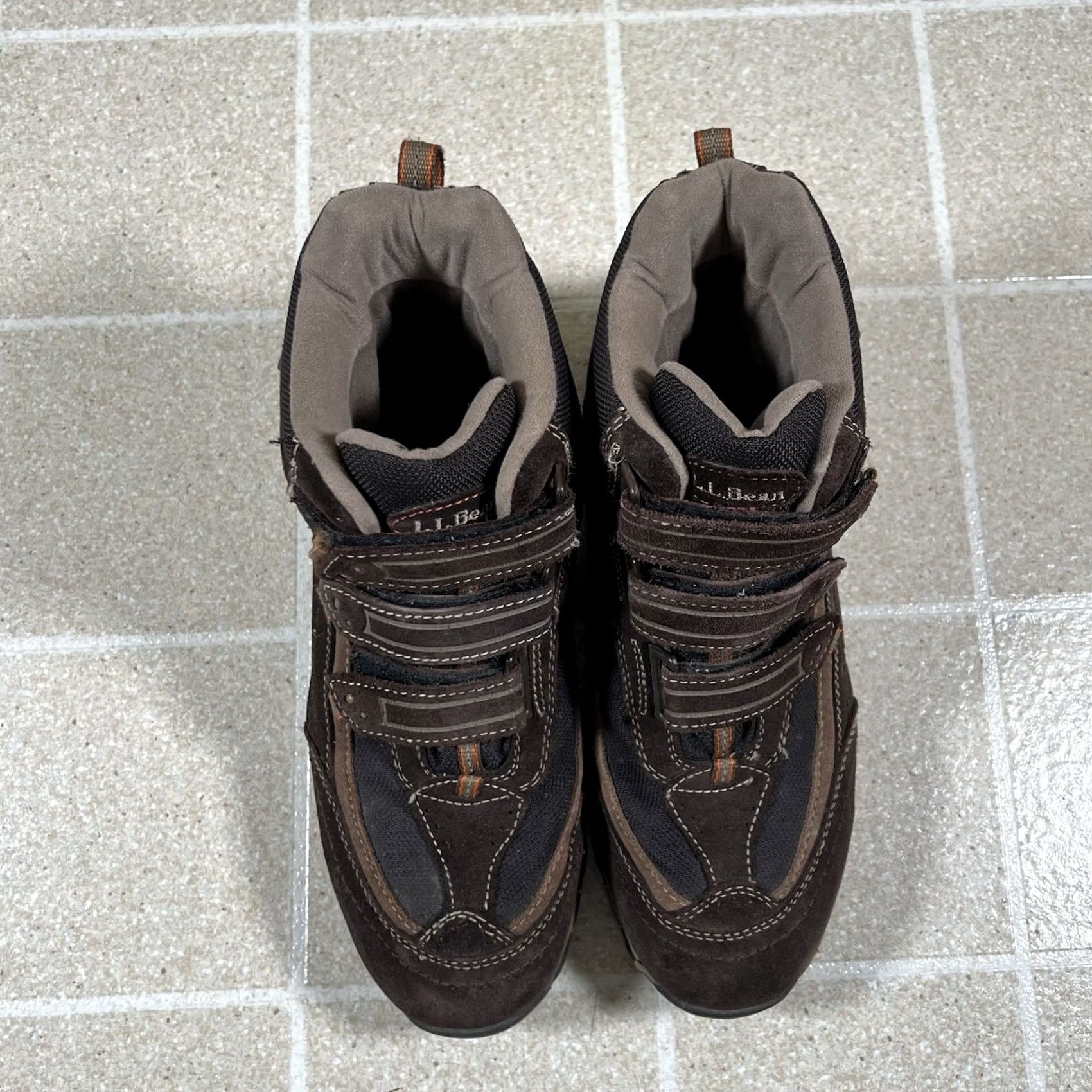 Vintage L.L. Bean Tek2 .5 Mens 11.5 Snow Boots Brown Suede Straps Primaloft Size US 12 / EU 45 - 3 Thumbnail