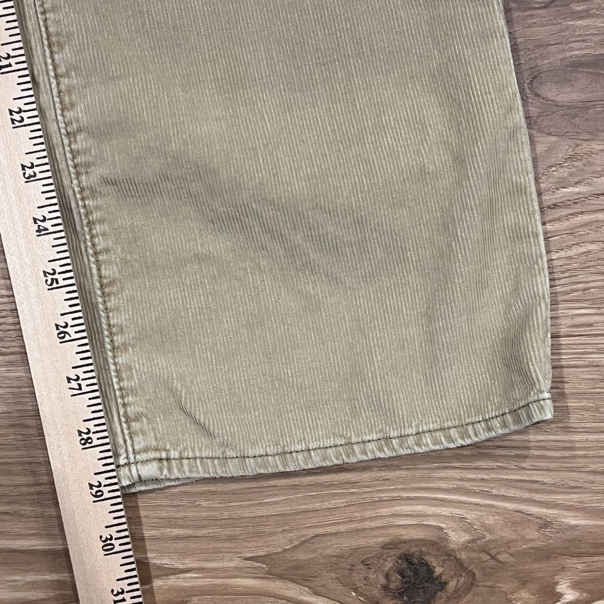 Gap Gap Straight Fit Corduroy Pants Beige 35x29 Size US 35 - 9 Thumbnail