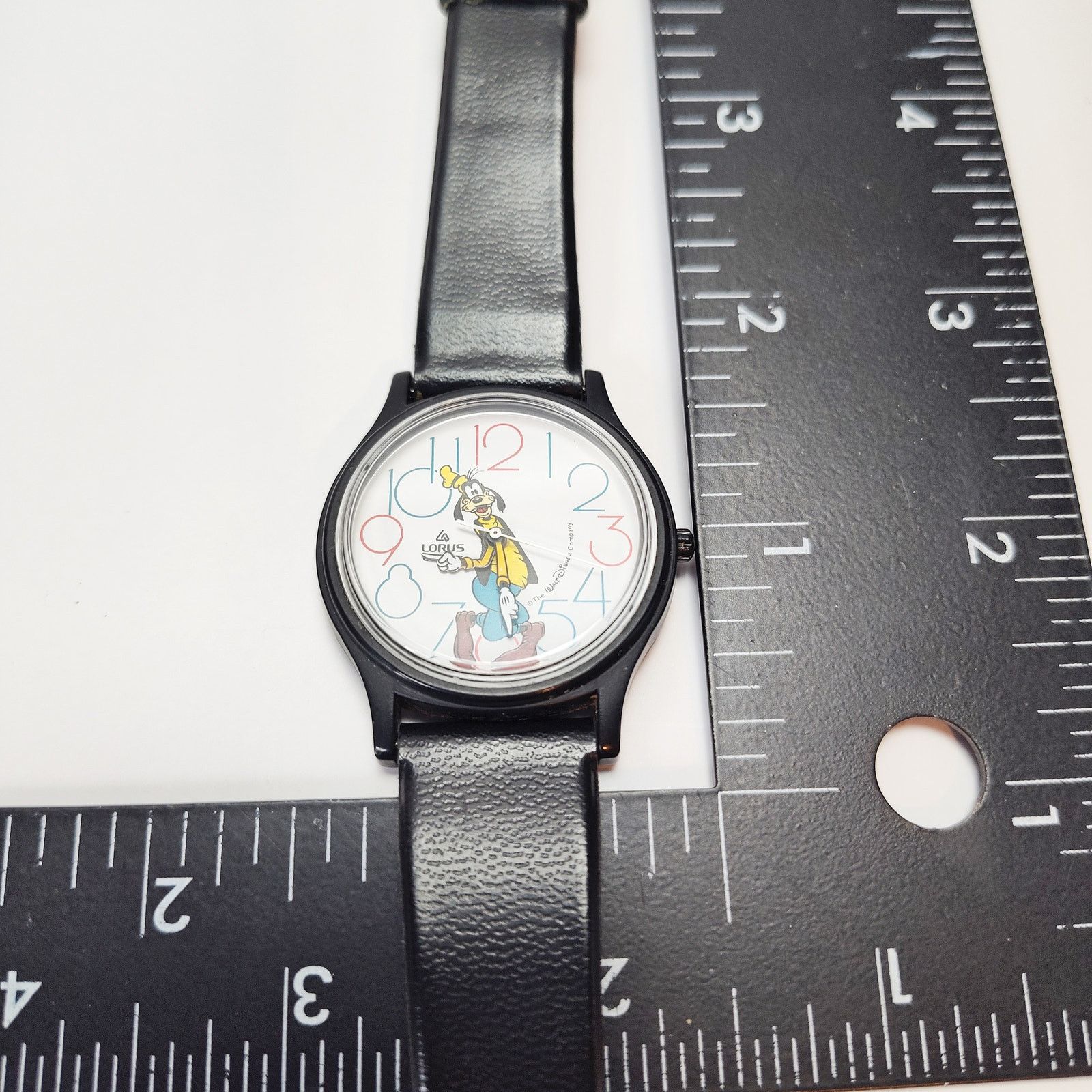 Disney VTG Lorus Disney Goofy Large Face Watch Multicolor Dial Size ONE SIZE - 6 Thumbnail