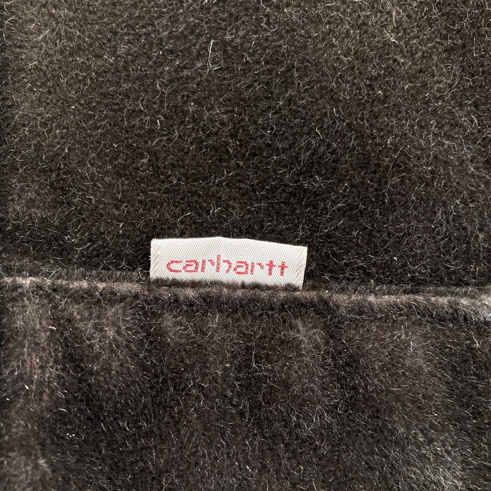 Carhartt VINTAGE Carhartt Jacket Rugged Mens M Hooded Full Zip USA 764 Black Knit Lined Polyester Nylon - Carhartt Rugged Wear Size US M / EU 48-50 / 2 - 4 Thumbnail