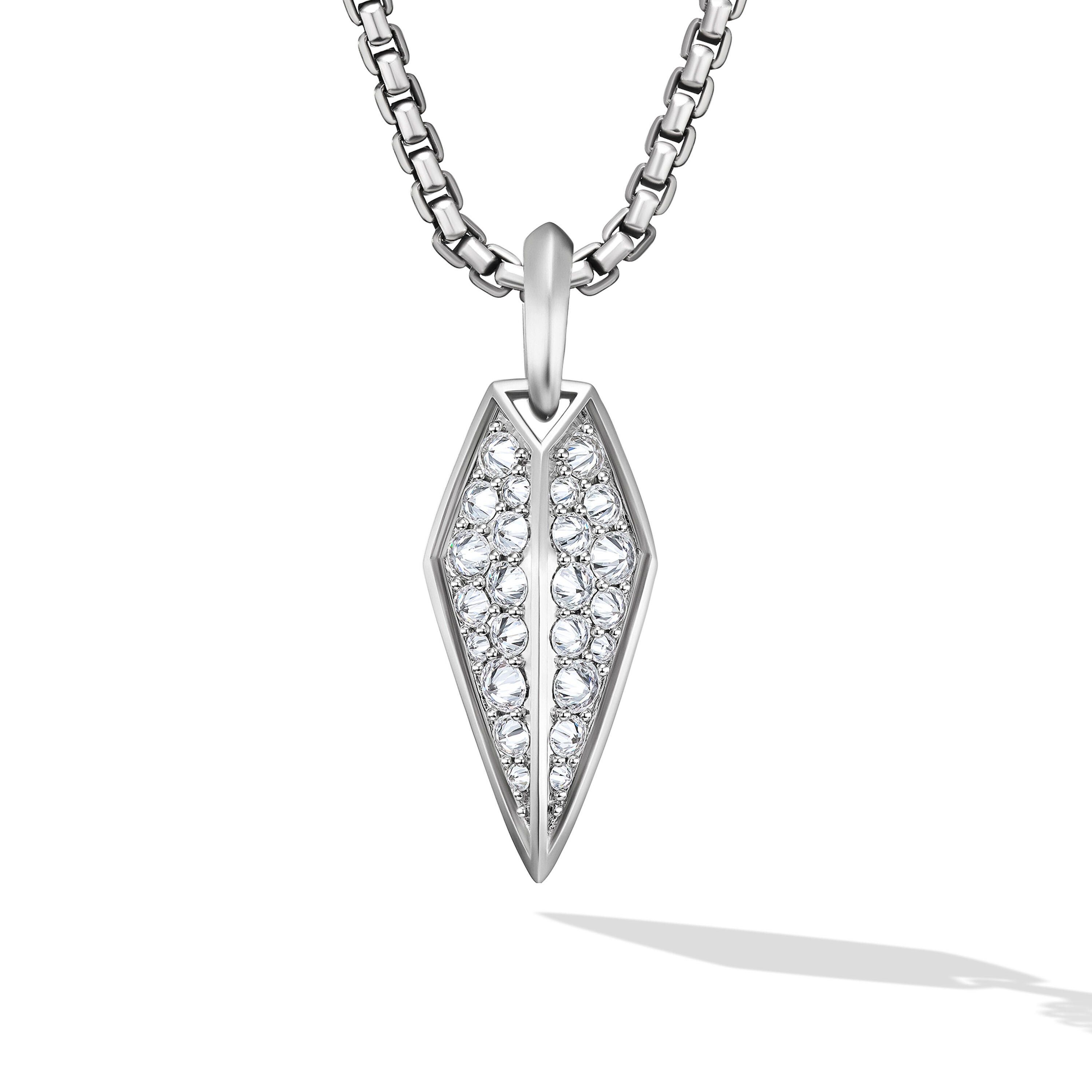 David Yurman o1w1db10526 D25966M /Size 7/Spearpoint Amulet in Silver Size ONE SIZE - 1 Thumbnail