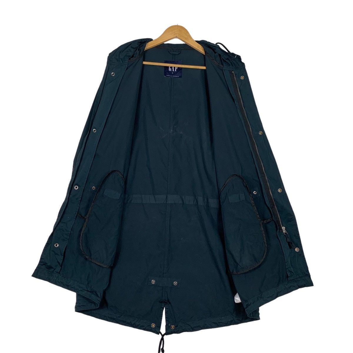 Gap GAP Hooded Fishtail Parka Jacket #1180-C54 Size US M / EU 48-50 / 2 - 12 Thumbnail