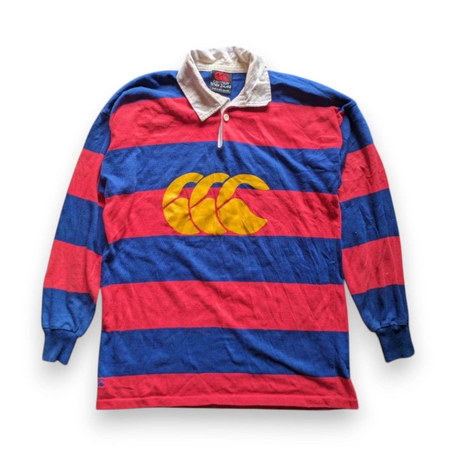 Canterbury of New Zealand Vintage Canterbury of New Zealand Rugby Shirt Size US M / EU 48-50 / 2 - 1 Thumbnail