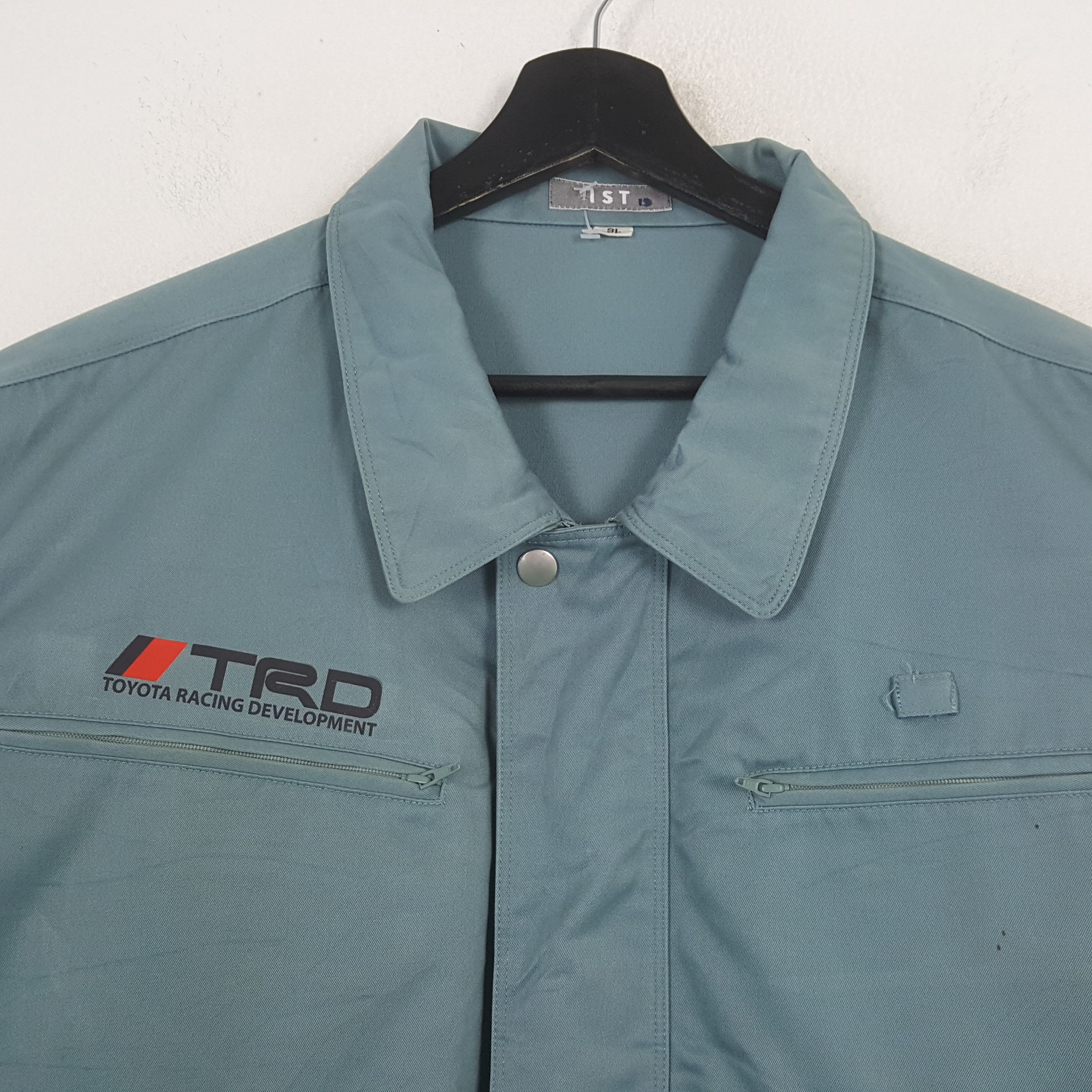 Vintage TRD TOYOTA RACING Motorsports Custom Jacket C291N19 Size US XL / EU 56 / 4 - 4 Thumbnail