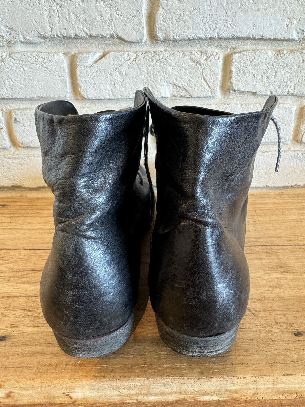 A1923 A1923 - A DICIANNOVEVENTITRE KANGAROO ANKLE BOOT Size US 9 / EU 42 - 3 Thumbnail