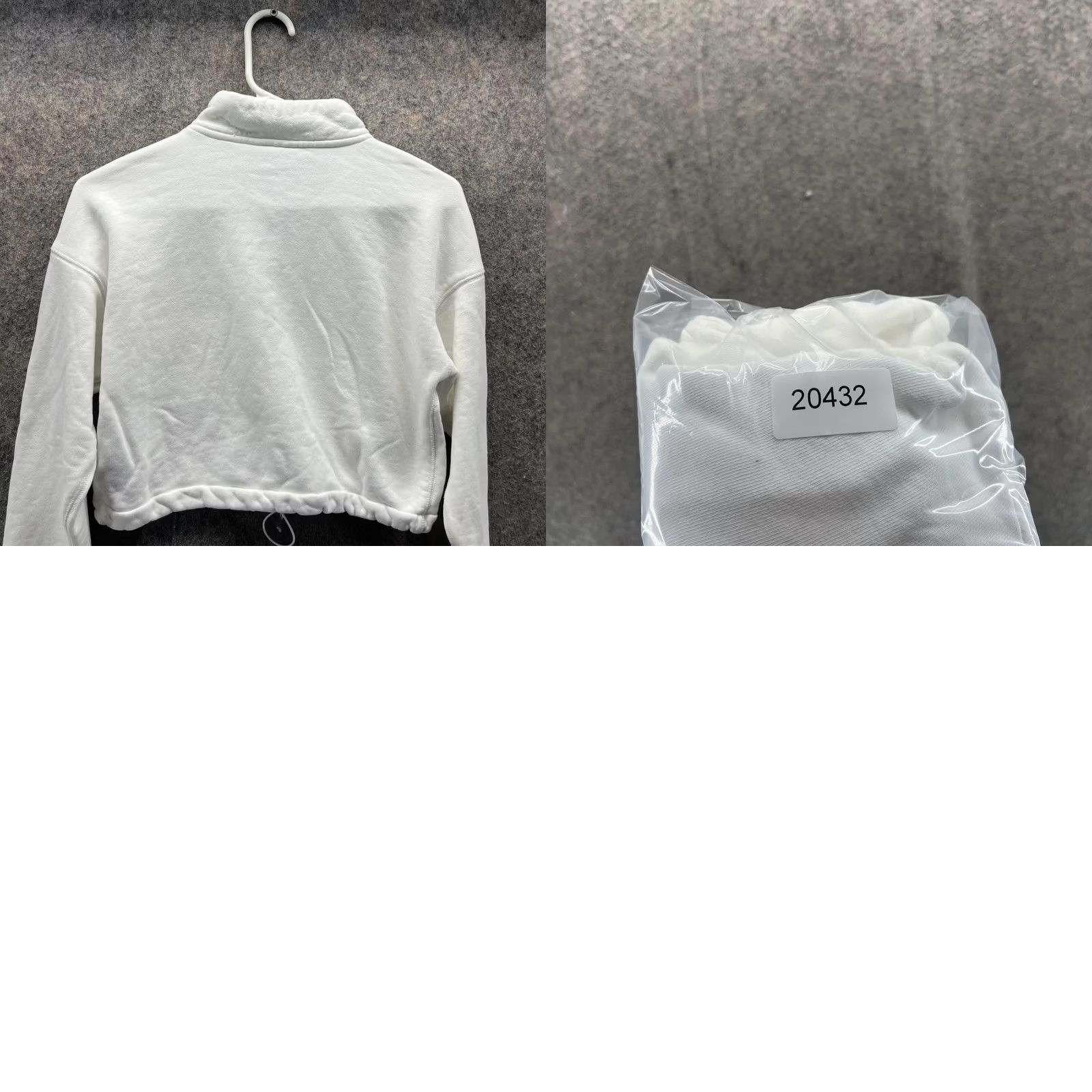 Adidas Adidas Sweater Women Small Trefoil White Cropped 1/2 Zip Pullover Sweatshirt Fleece Cotton Long Sleeve Logo Regular VINTAGE: No Size S / US 4 / IT 40 - 9 Thumbnail