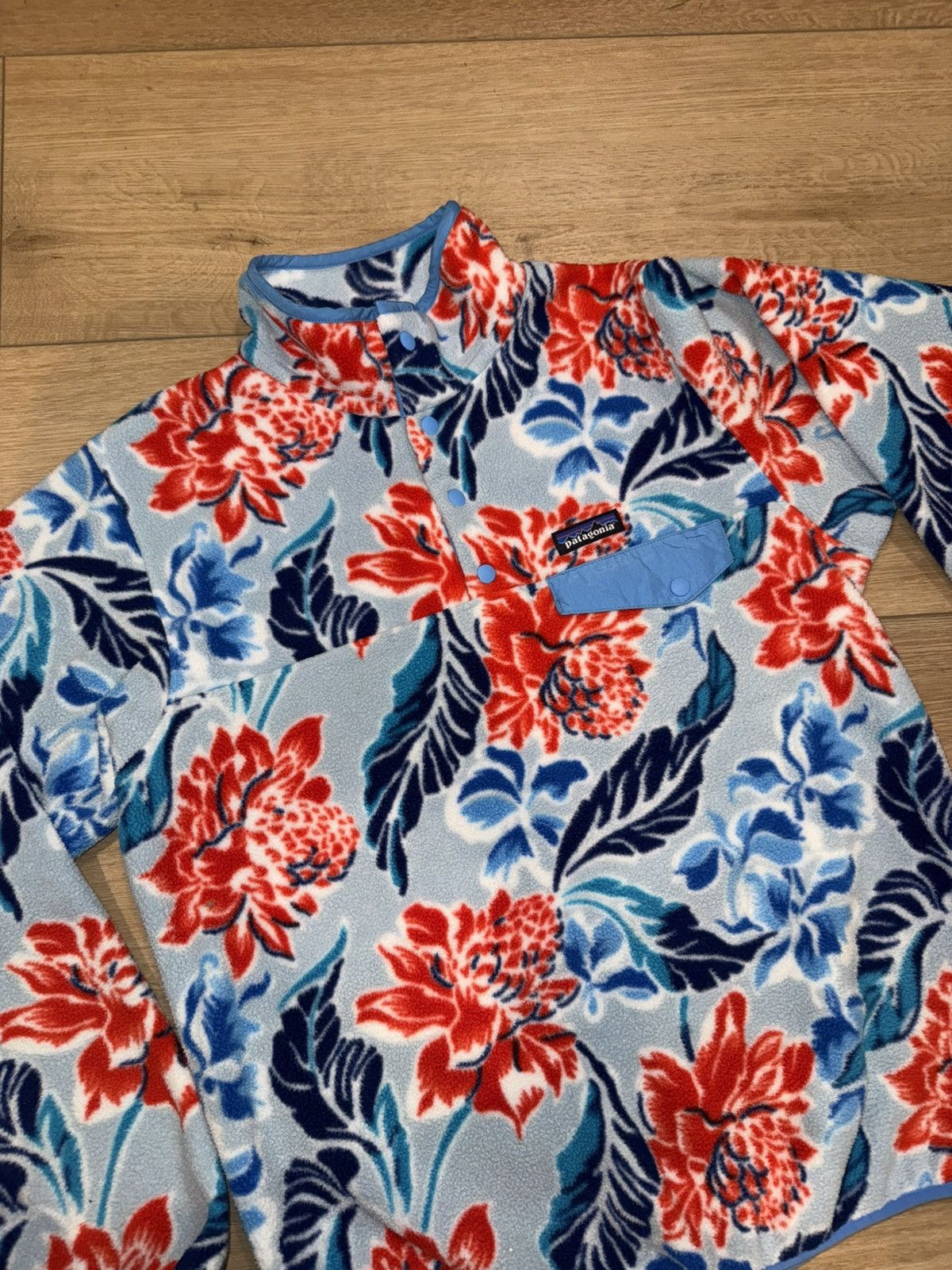 Patagonia Patagonia 90’s Synchilla Floral Hawaiian Fleece Size M / US 6-8 / IT 42-44 - 1 Thumbnail