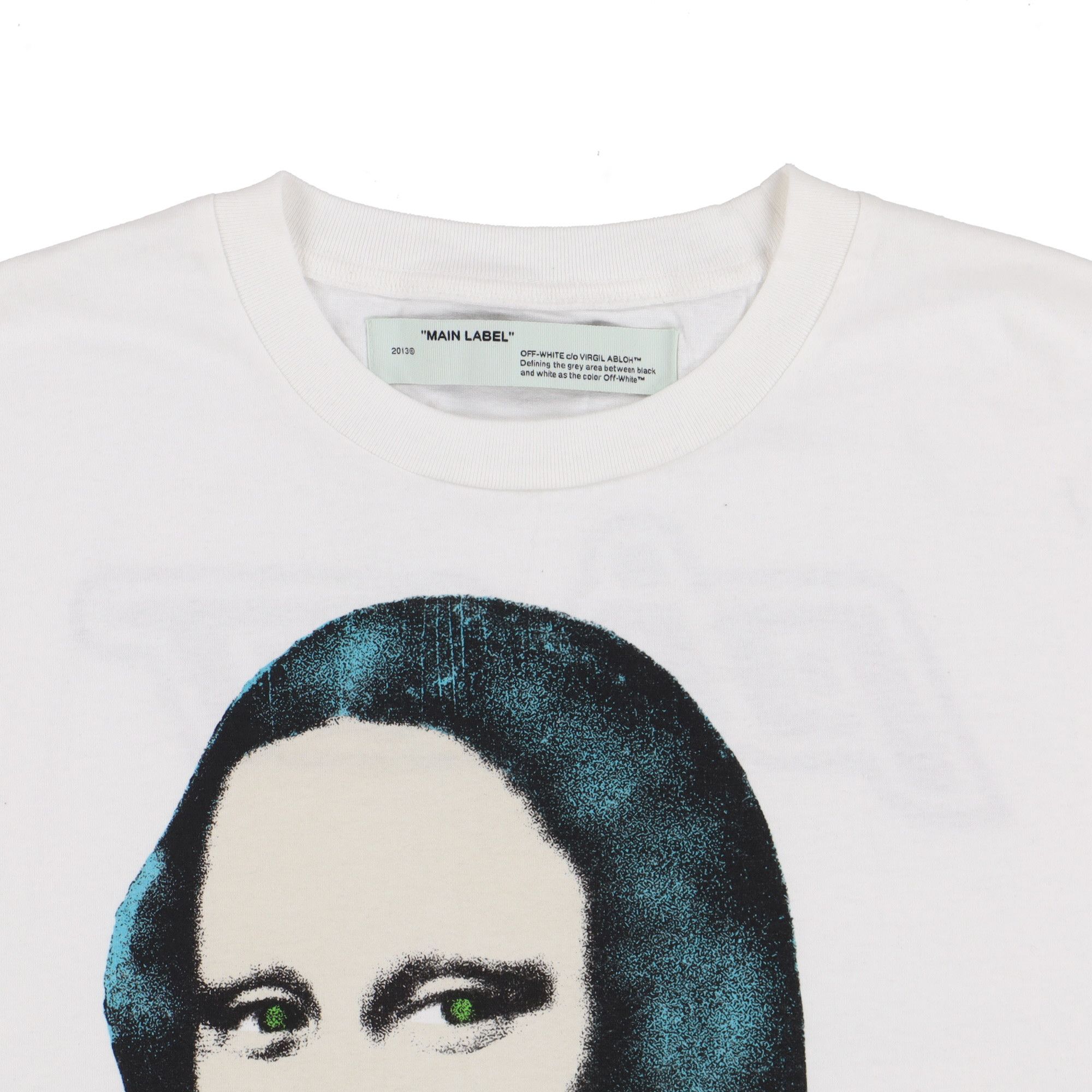 Off-White White Mona Lisa Pivot Oversized T-Shirt Size US M / EU 48-50 / 2 - 6 Thumbnail