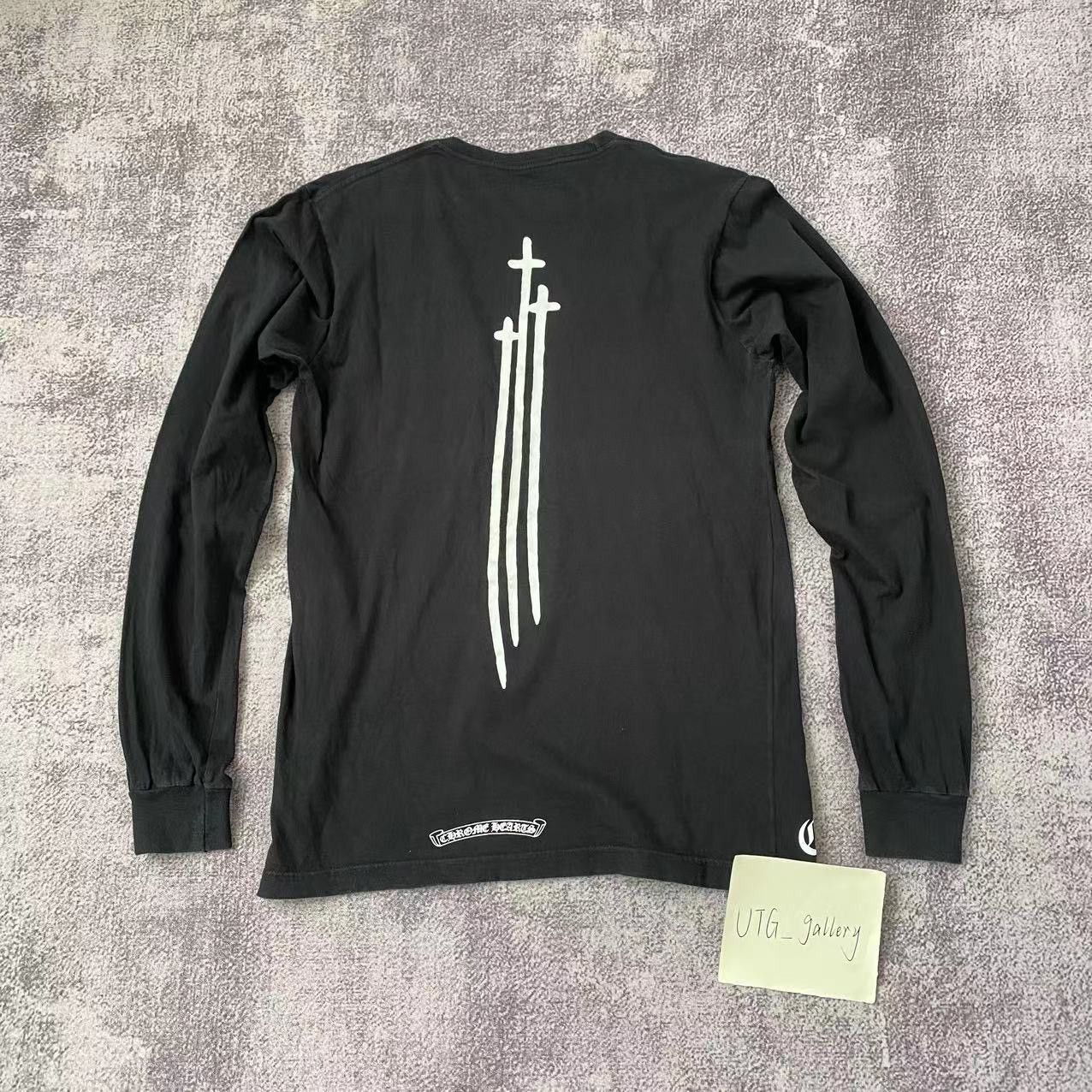 Chrome Hearts Chrome Hearts Three Sword Cross Long Sleeve Size US M / EU 48-50 / 2 - 1 Thumbnail