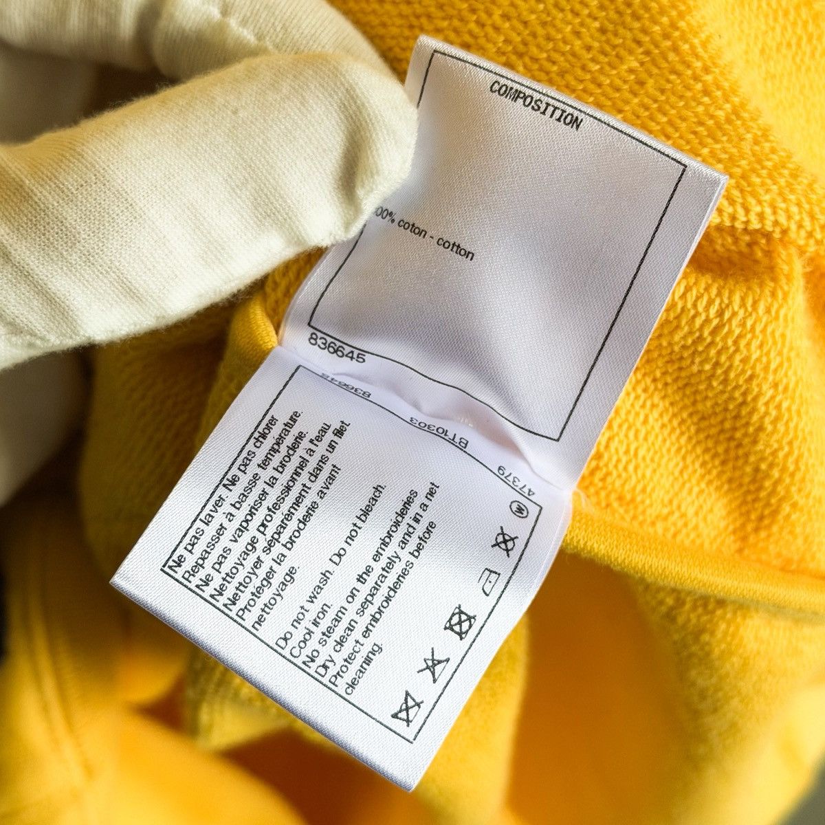 Chanel Chanel x Pharrell 2019 Coco Hand Beaded Lesage Yellow Hoodie Size US M / EU 48-50 / 2 - 23 Thumbnail