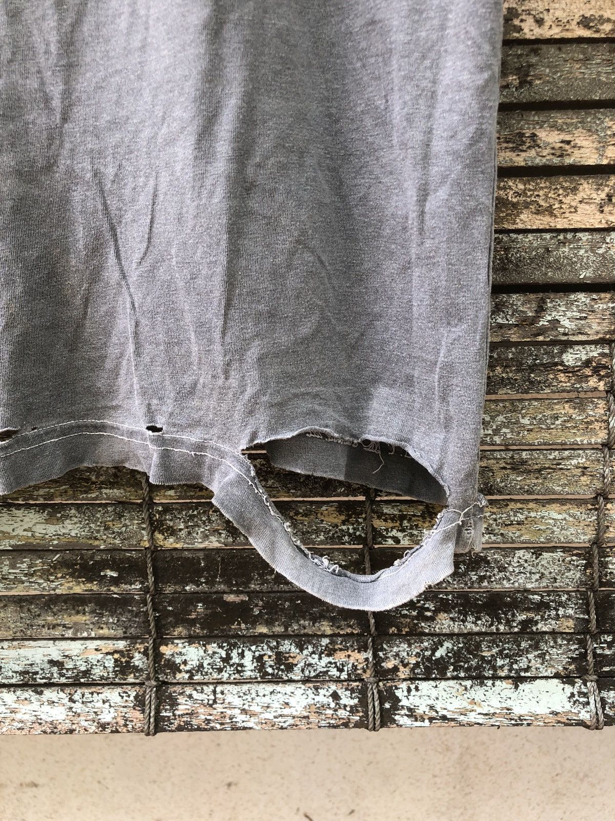 Japanese Brand × Nudie Jeans 💥RARE💥Vintage Distressed Nudie Jeans Tshirt Size US M / EU 48-50 / 2 - 17 Thumbnail