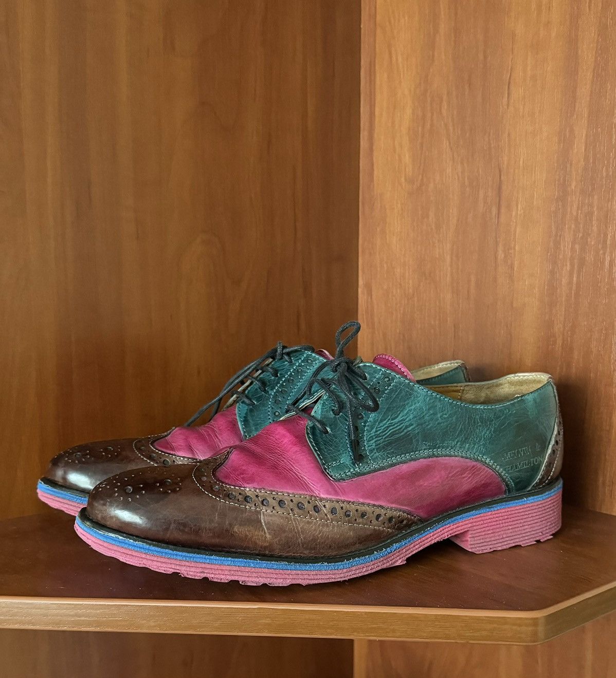 Designer × Melvin & Hamilton Melvin & Hamilton 40size Amelie 3 leather brogues shoes Size US 9 / EU 42 - 24 Thumbnail