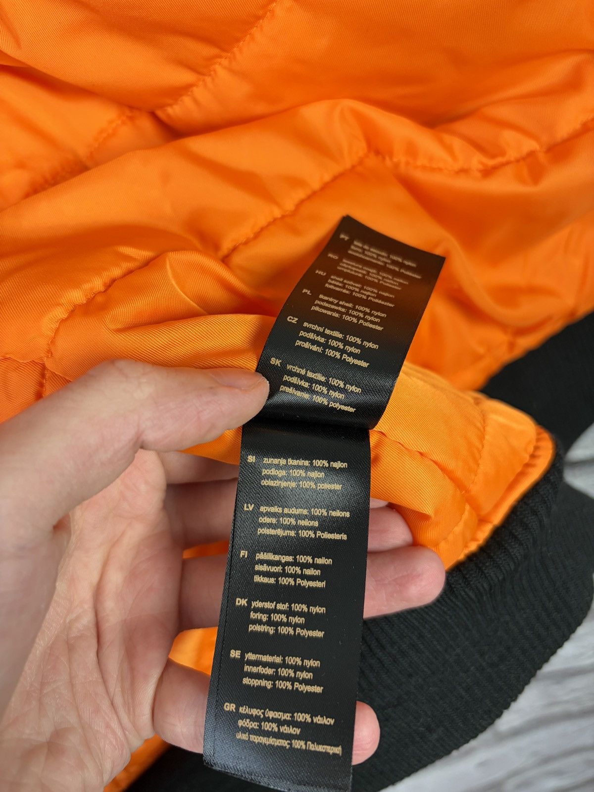 Alpha Industries Vintage rare bomber Alpha Industries military jacket Size US M / EU 48-50 / 2 - 11 Thumbnail