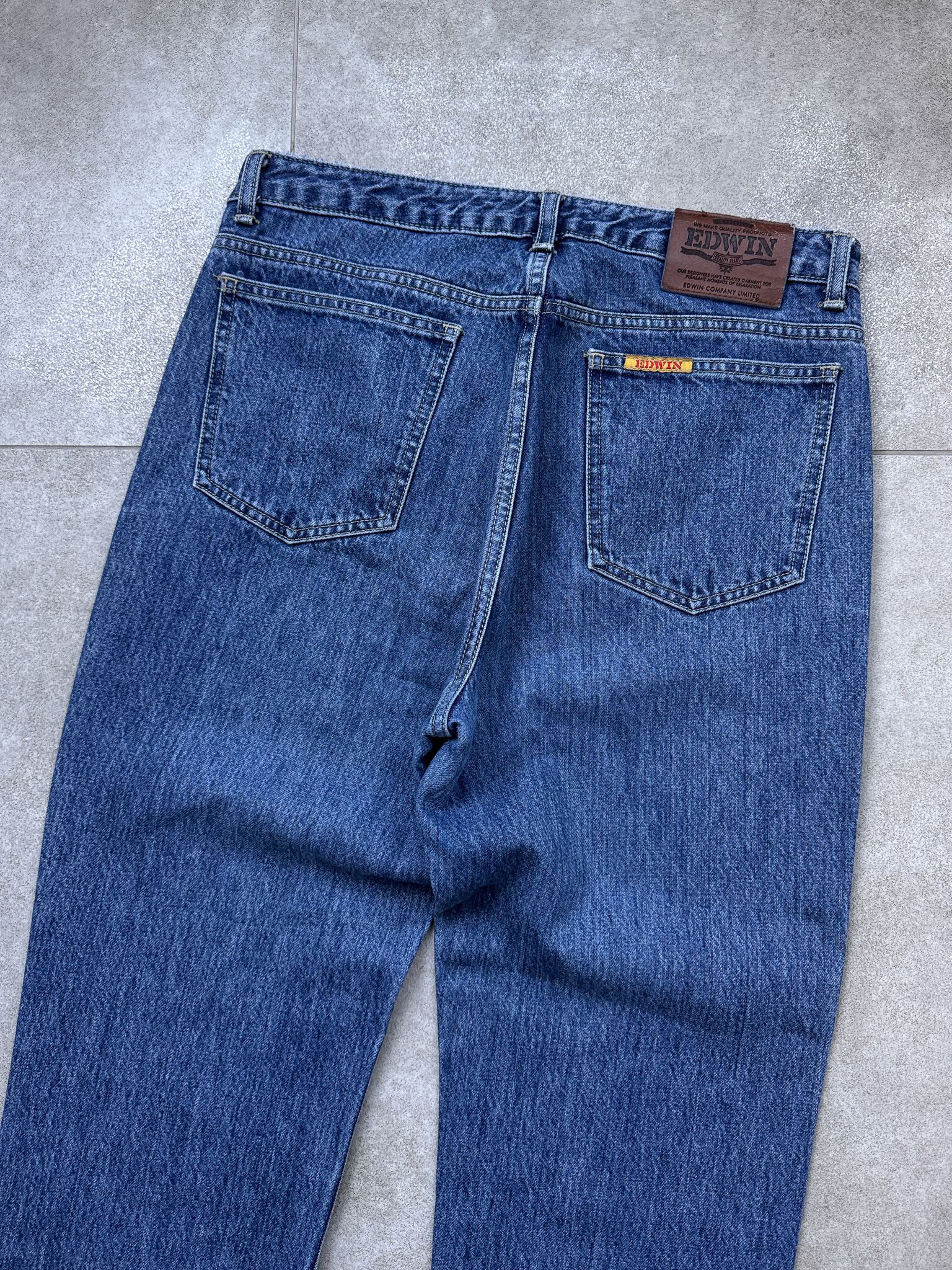 Edwin Vintage Edwin Blue Denim Jeans Size US 34 / EU 50 - 5 Thumbnail