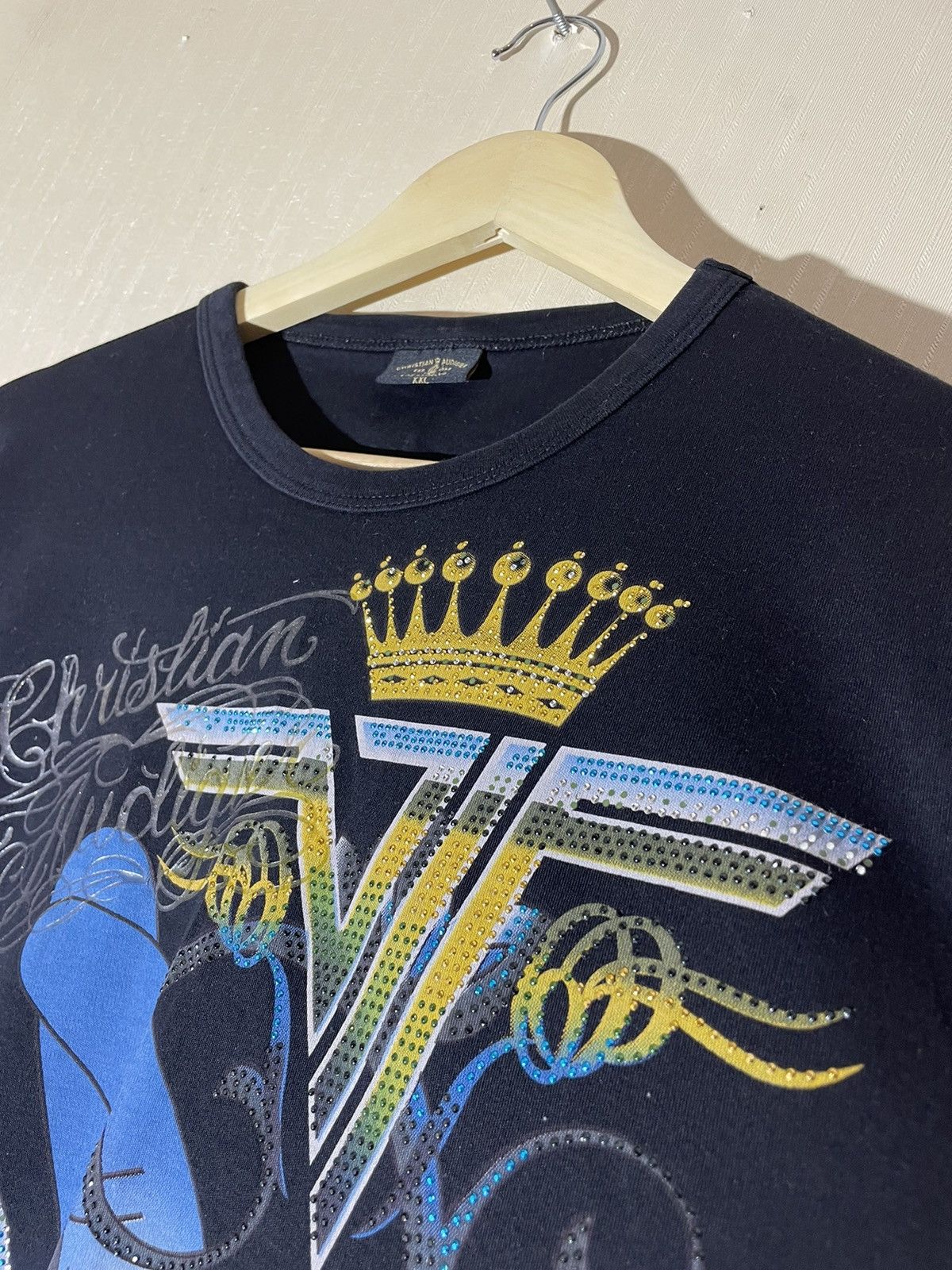 Christian Audigier × Ed Hardy × Japanese Brand Christian Audigier Ed hardy Japanese streetwear T shirt Size US L / EU 52-54 / 3 - 9 Thumbnail