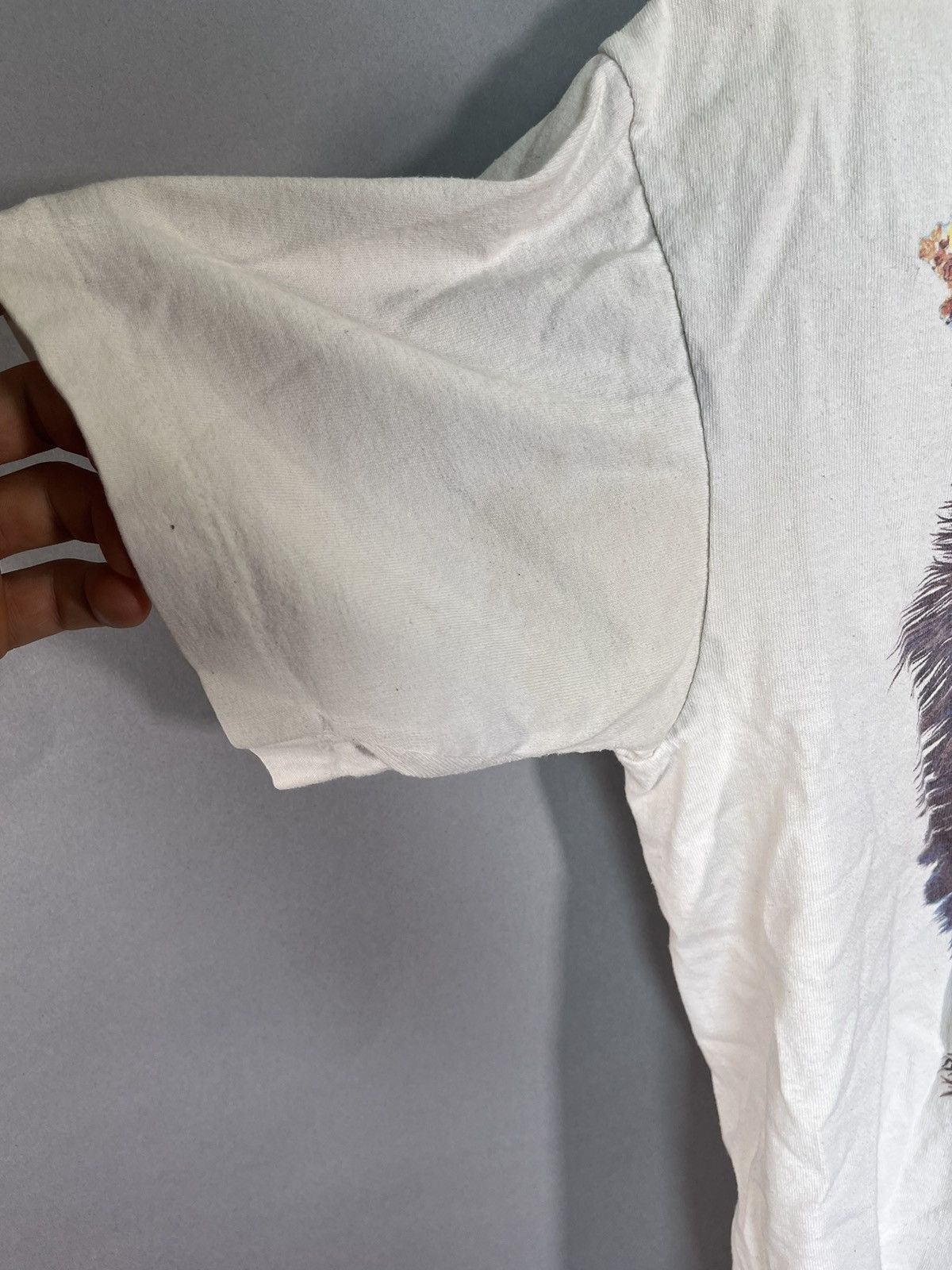 Vintage Vintage Crazy Wolf Graphic Nature Beauty Tee Size US L / EU 52-54 / 3 - 4 Thumbnail