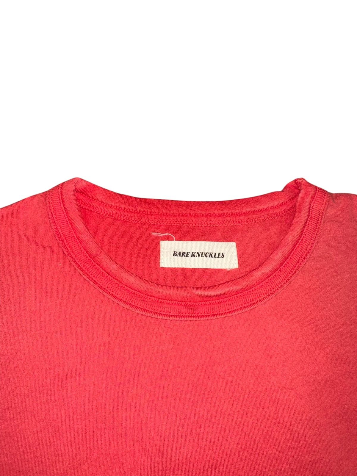 Bare Knuckles Bare Knuckles ‘Brick Red’ Basics T-shirt Size US XL / EU 56 / 4 - 3 Thumbnail