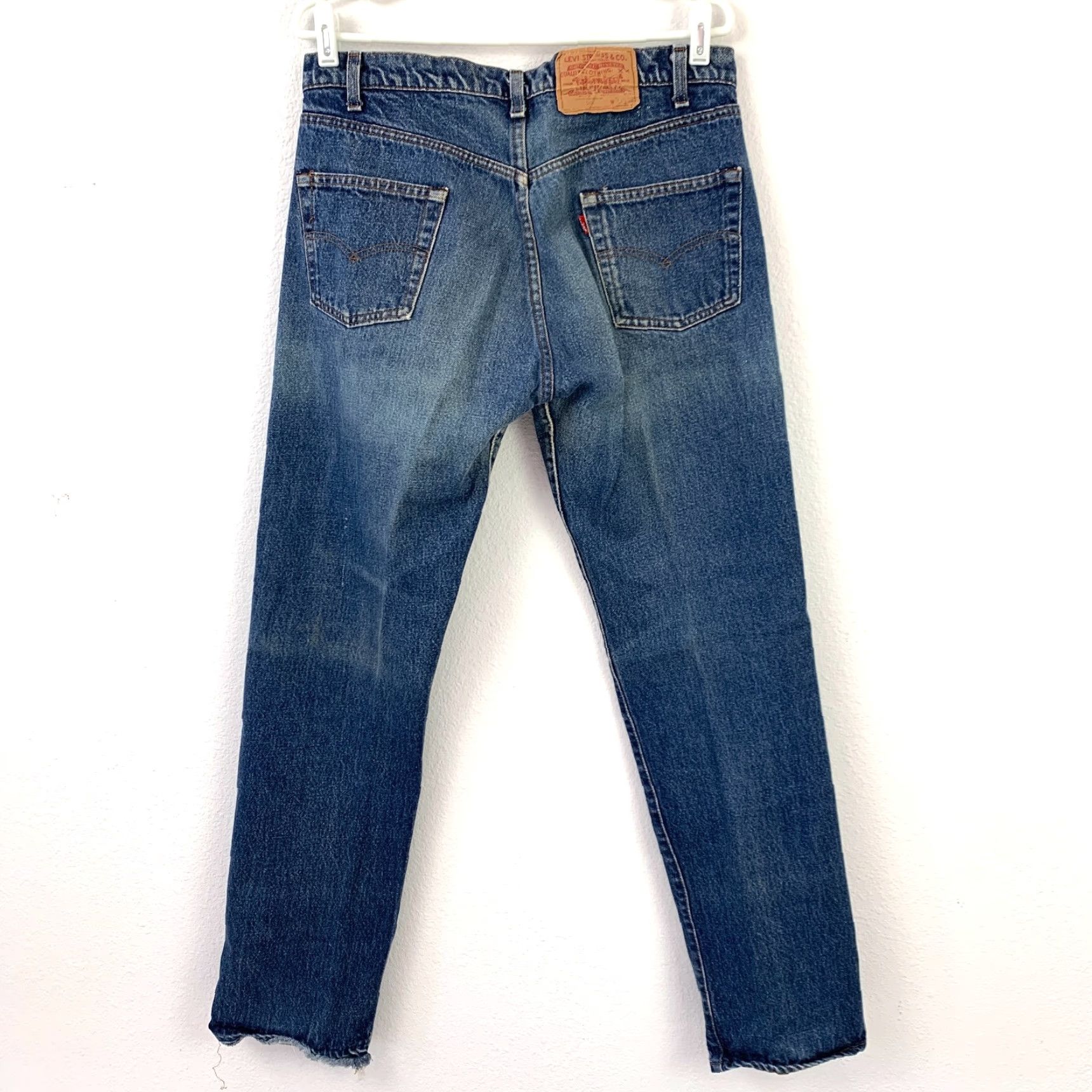 Levi's VINTAGE Levi's Jean Levi Strauss Button Fly 501 XX 34x38 32.5 Inseam Blue Denim Men Jeans Medium Wash 100% Cotton Size US 38 / EU 54 - 7 Thumbnail