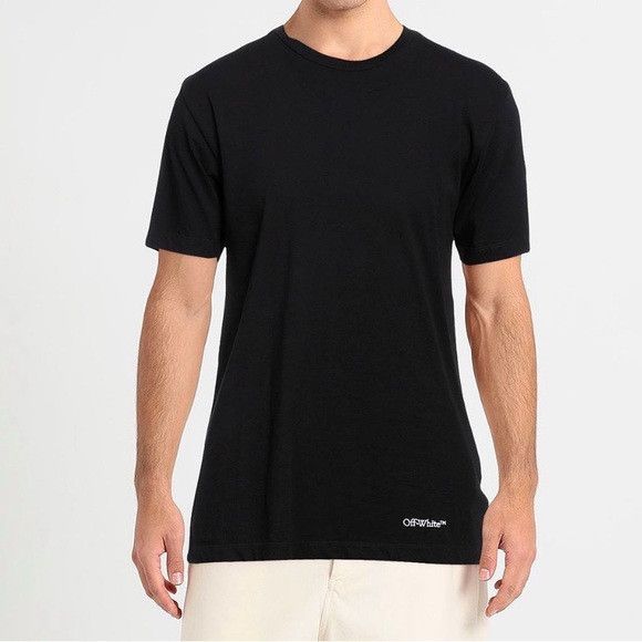 Off-White Off-White Black Scribble T-shirt M Size US M / EU 48-50 / 2 - 2 Thumbnail