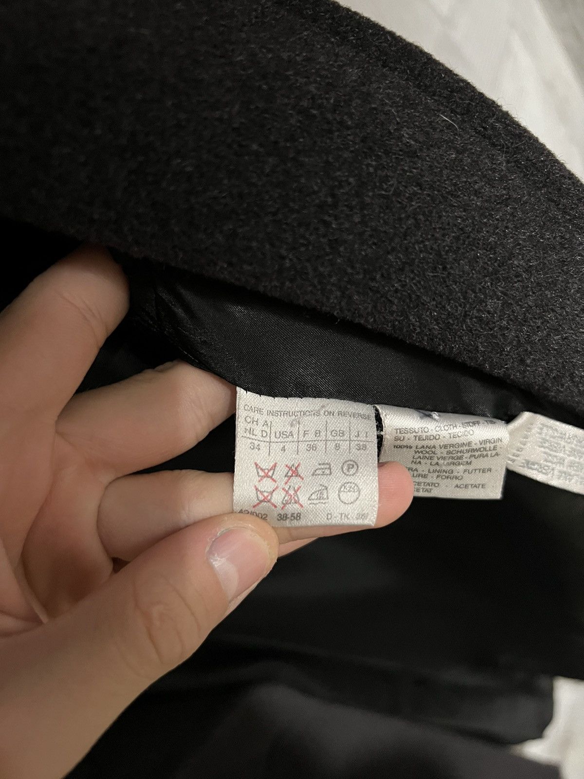 Max Mara × Vintage Vintage Max Mara heavy coat 100% wool Size XS / US 0-2 / IT 36-38 - 4 Thumbnail