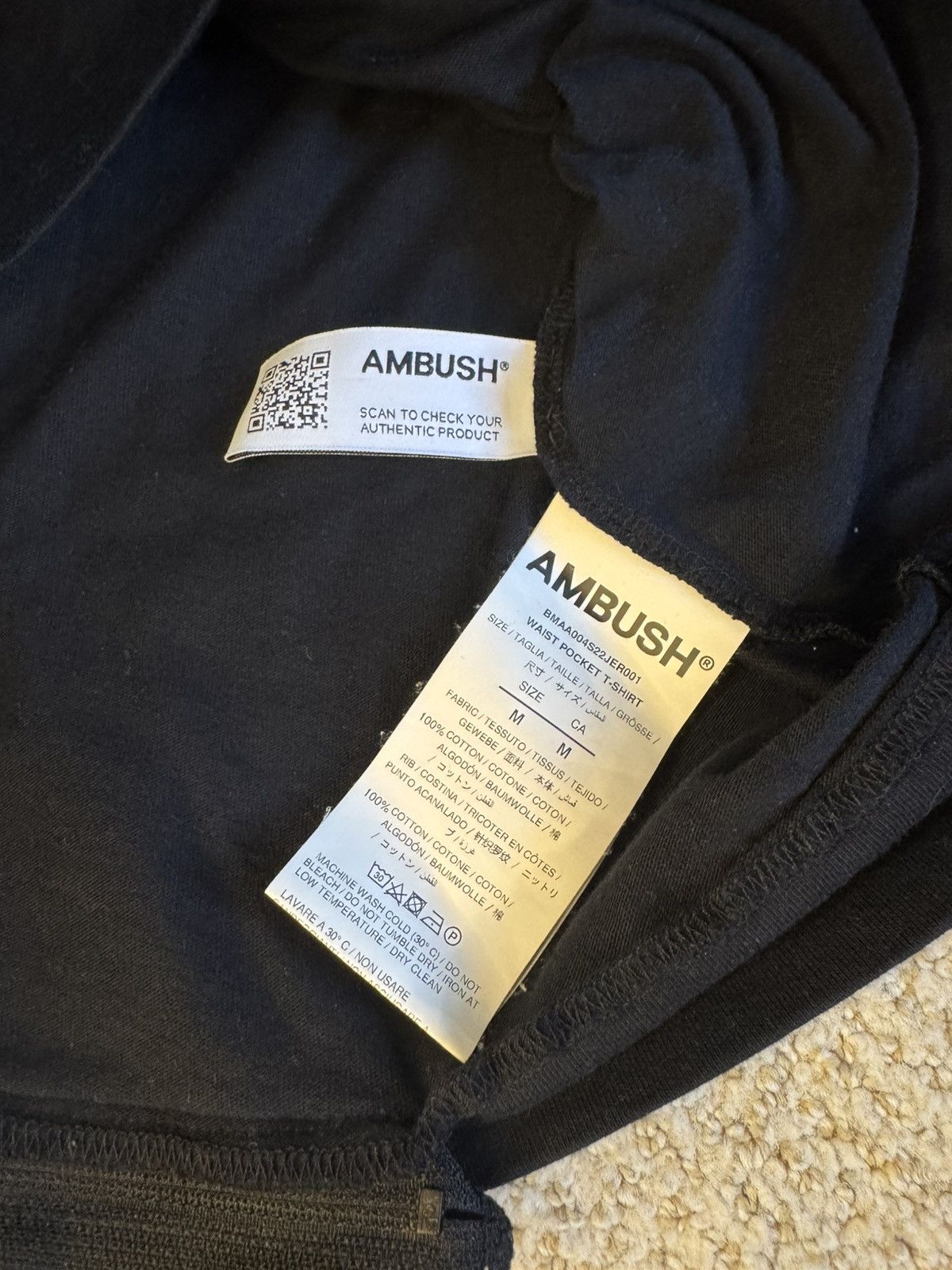 Ambush Design Ambush AW 2019 Modular Waist Pocket Tee Size US M / EU 48-50 / 2 - 4 Thumbnail