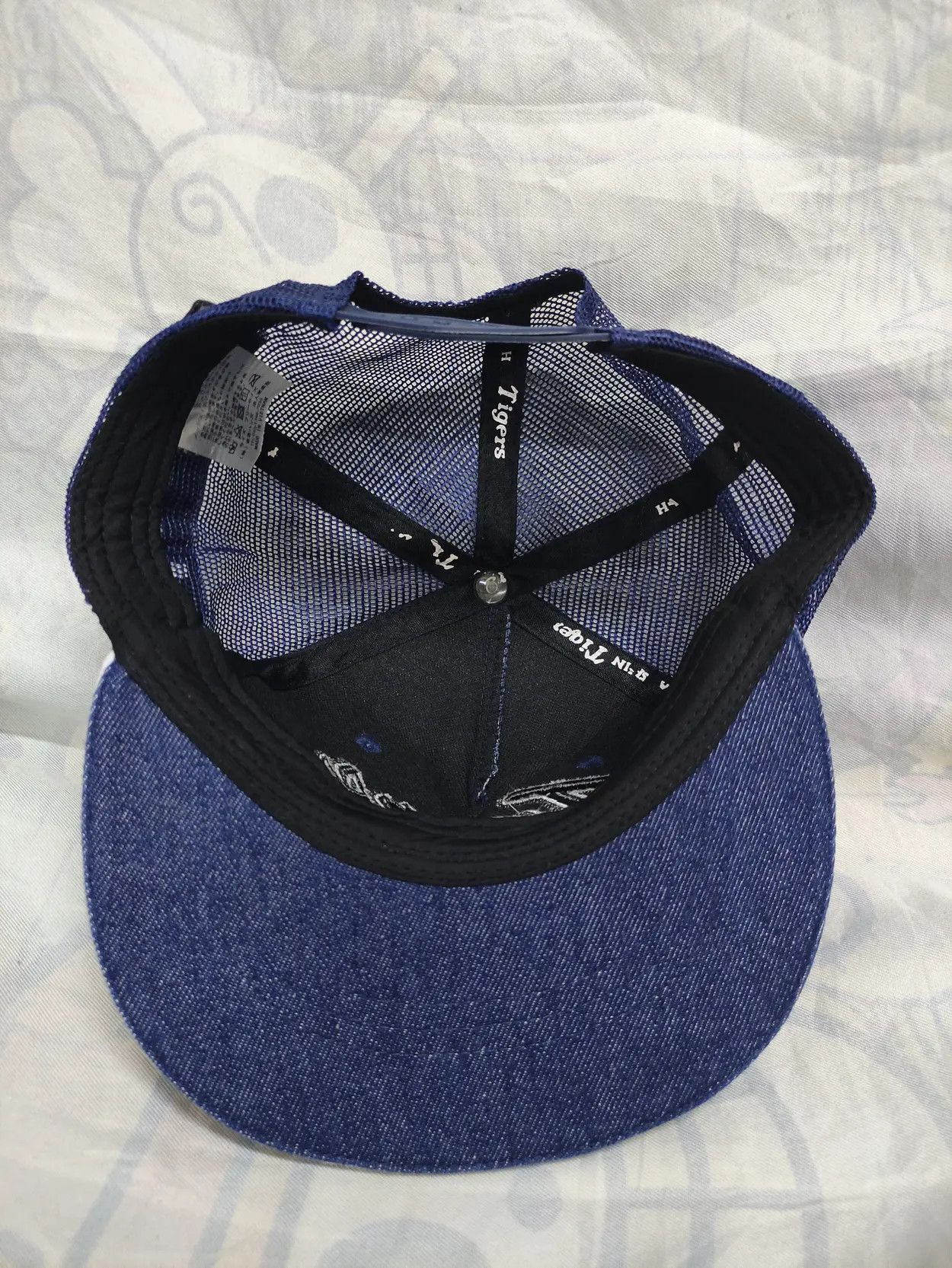 Japanese Brand HANSHIN TIGERS DENIM CAP Size ONE SIZE - 3 Thumbnail