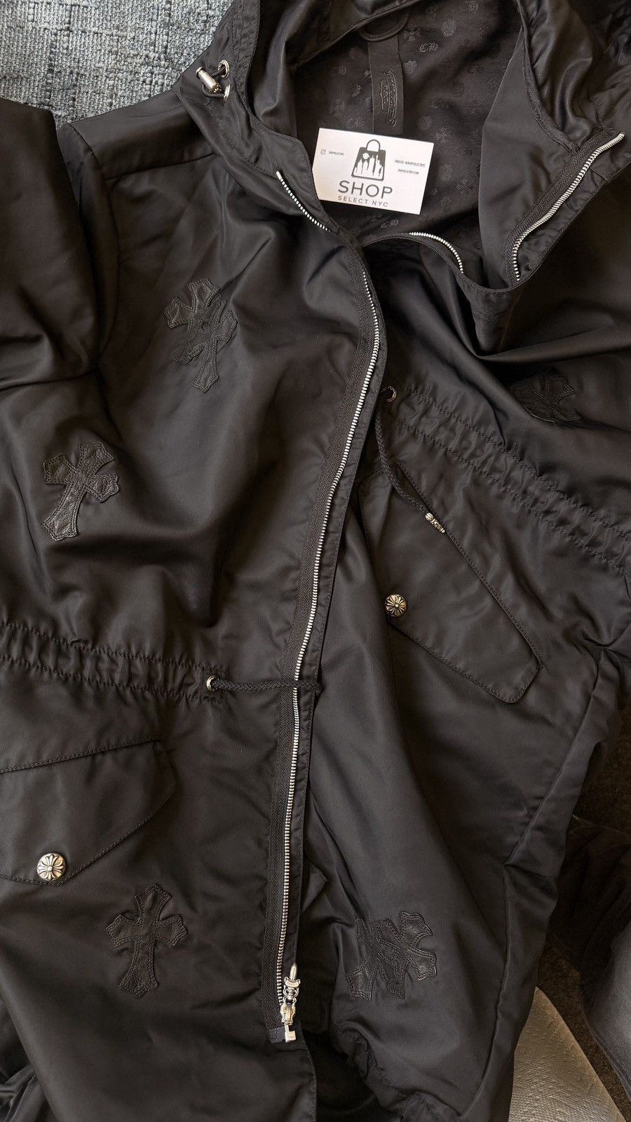 Chrome Hearts CHROME HEARTS 21 CROSS PATCH RAIN COAT Size US L / EU 52-54 / 3 - 3 Thumbnail