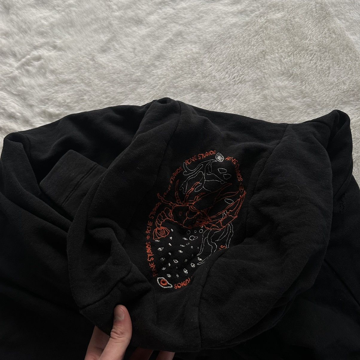 Acne Studios acne studious orinak h. crayfish hoody Size US S / EU 44-46 / 1 - 5 Thumbnail