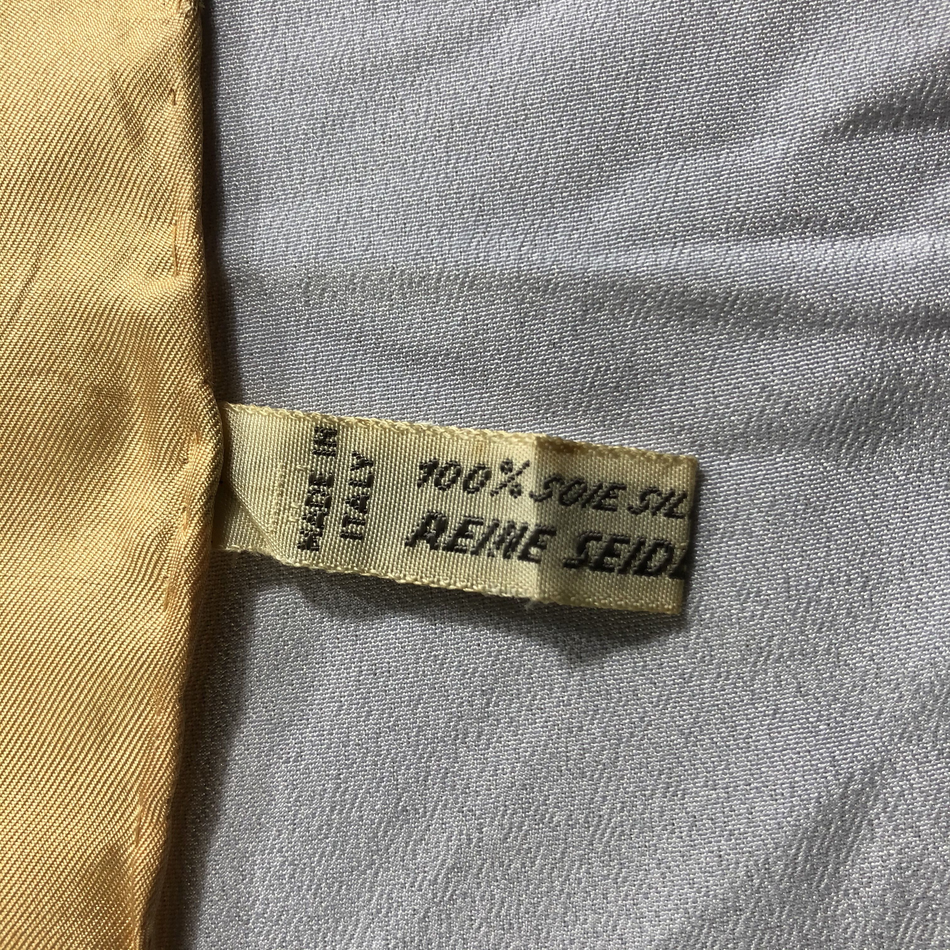 Vintage Vintage Roberto Capucci Silk Scarf Size ONE SIZE - 5 Thumbnail