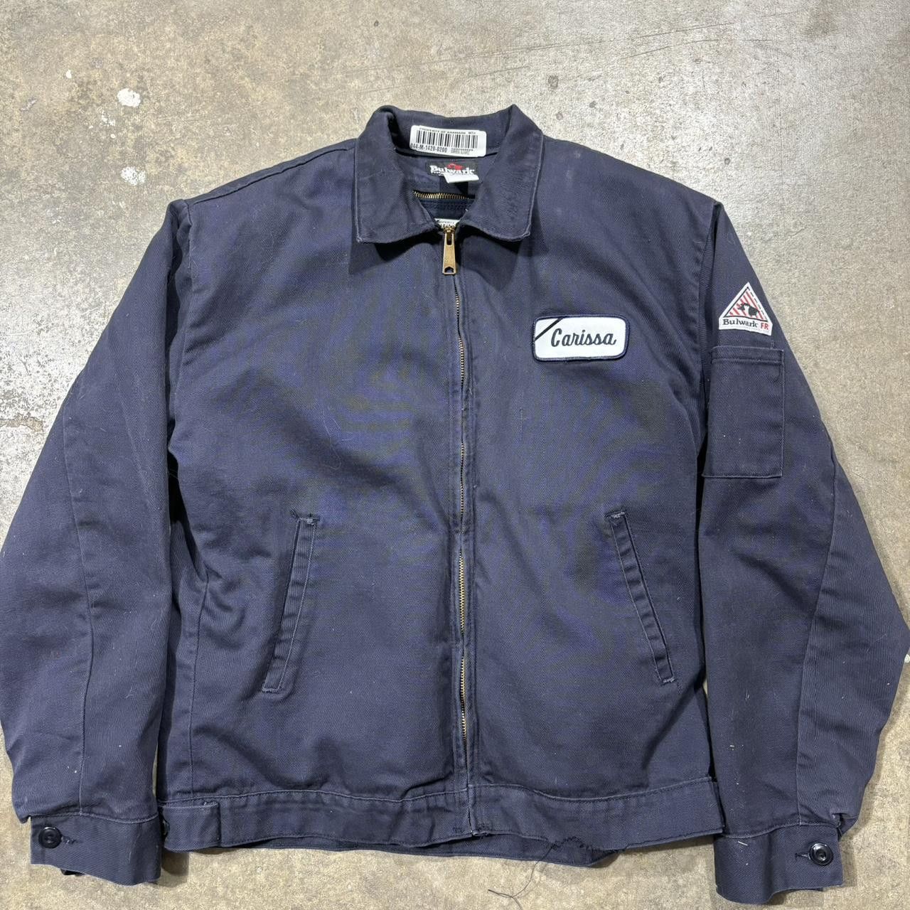 Bulwark Carhartt Like Men's Navy Jacket Size US XL / EU 56 / 4 - 1 Thumbnail