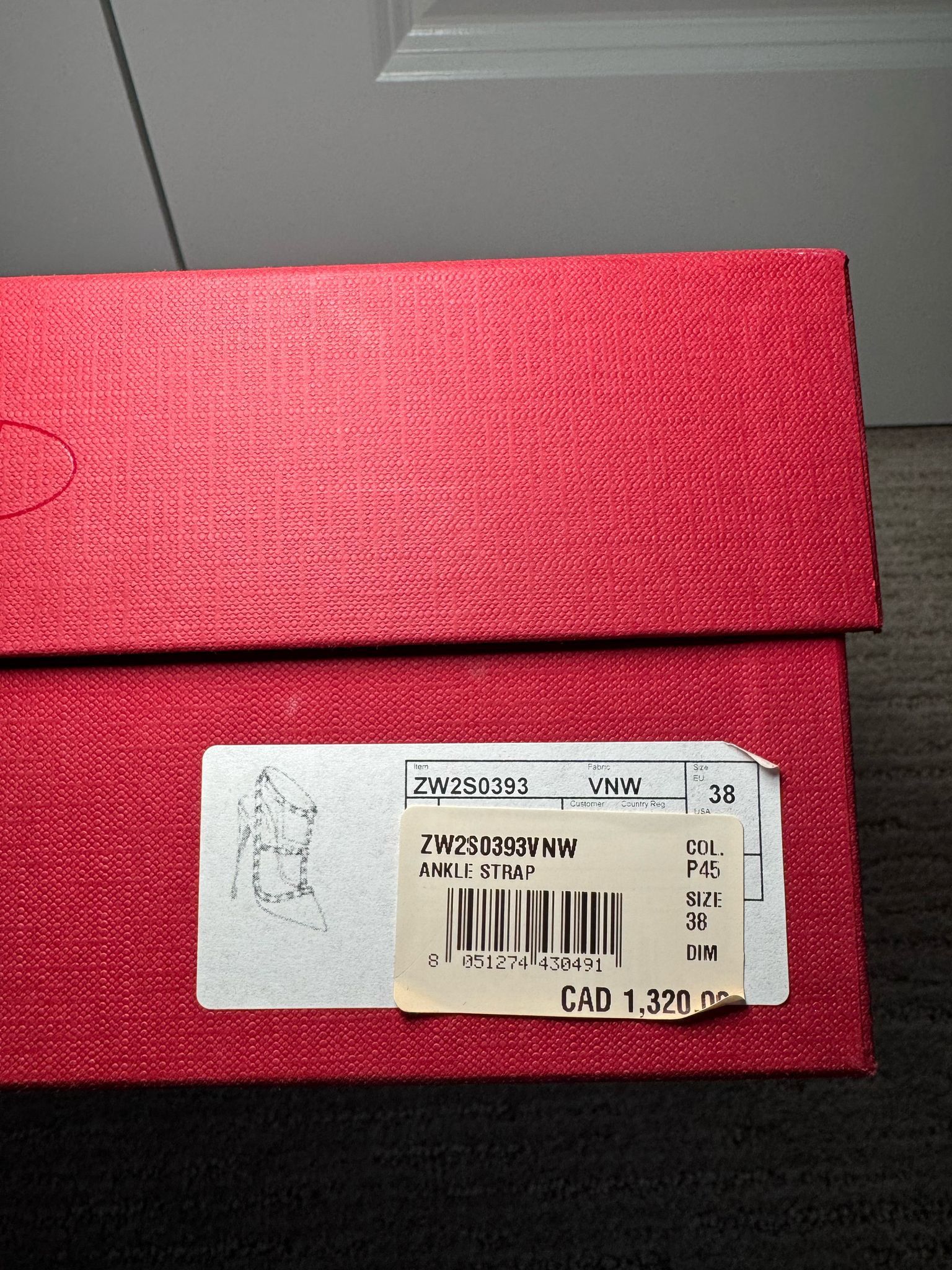 Valentino VALENTINO ANKLE STRAP Size US 8 / IT 38 - 3 Thumbnail