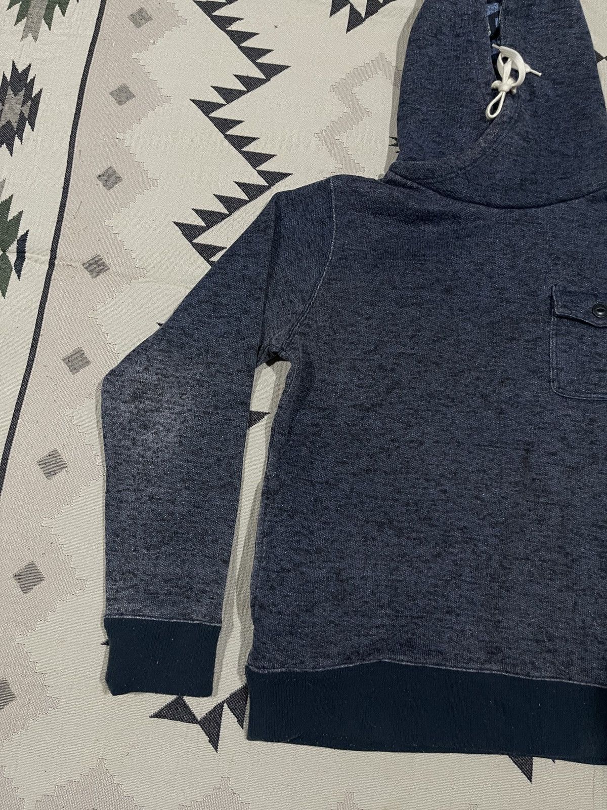 291295=Homme 2000s 291295=HOMME INDIGO DYE 3 POCKET HOODIE FADED Size US M / EU 48-50 / 2 - 3 Thumbnail